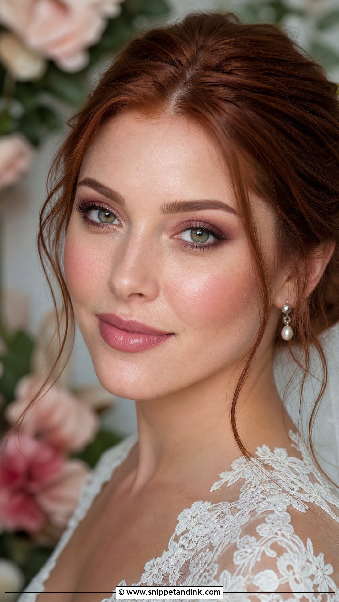Natural Bridal Makeup For Green Eyes - Snippet and Ink - 20 Natural Bridal Makeup Looks