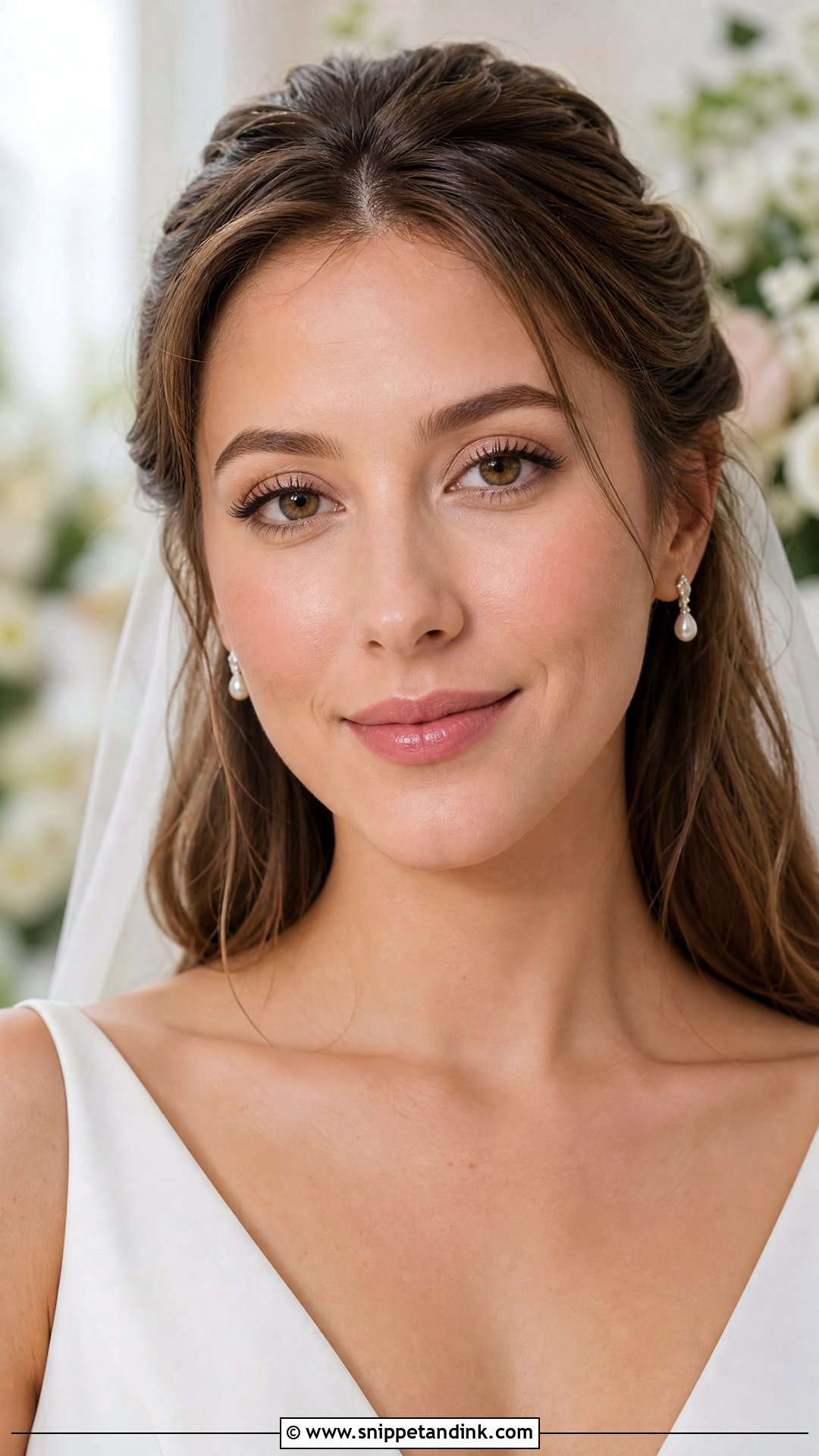 Natural Bridal Makeup For Green Eyes - Snippet and Ink - 20 Bridal Make Up for Green Eyes