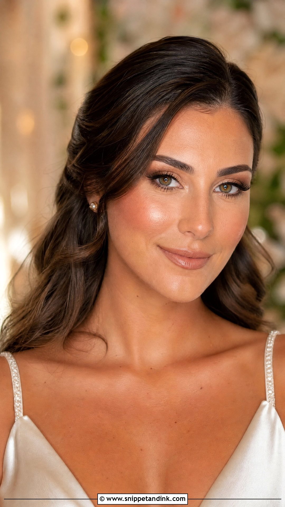 Natural Bridal Makeup For Hazel Eyes - Snippet and Ink - 20 Natural Bridal Makeup Looks