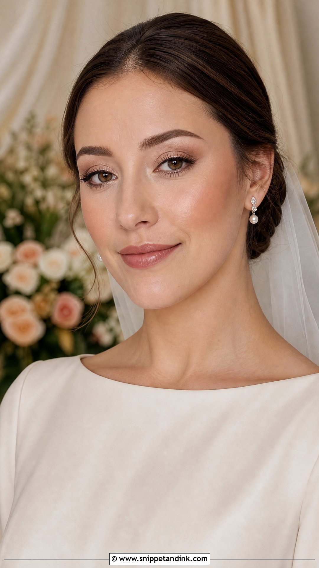 Natural Bridal Makeup For Hooded Eyes - Snippet and Ink - 30 Natural Bridal Makeup Ideas