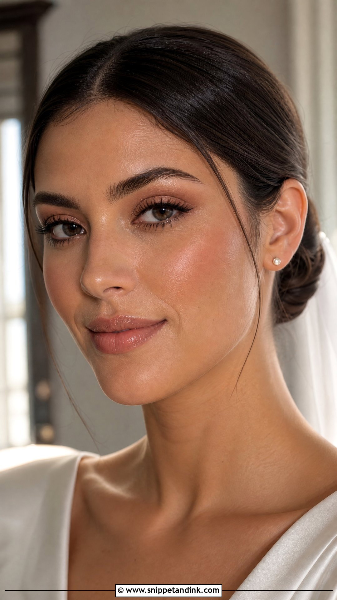 Natural Bridal Makeup For Olive Skin - Snippet and Ink - 20 Natural Bride Make Up Ideas