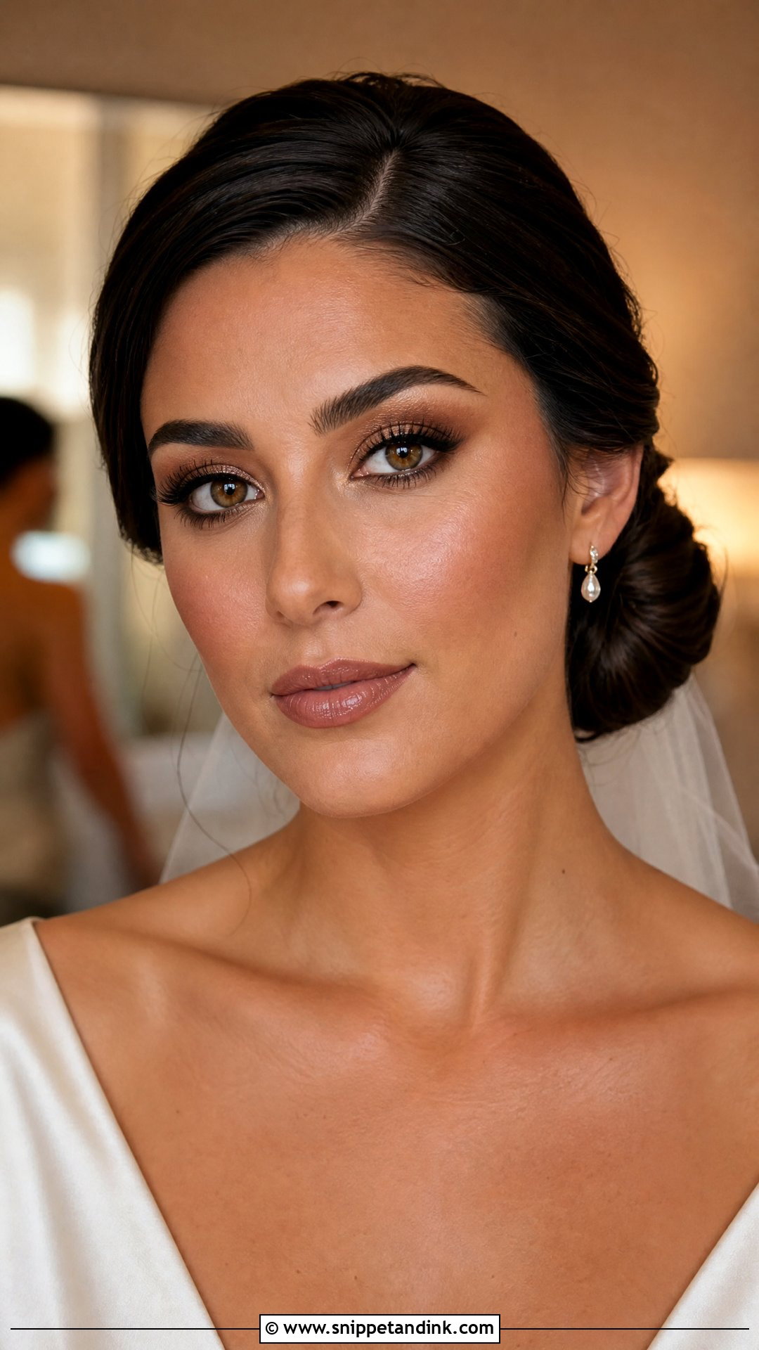 Natural Bridal Makeup For Olive Skin - Snippet and Ink - 25 Light Natural Bridal Makeup Ideas
