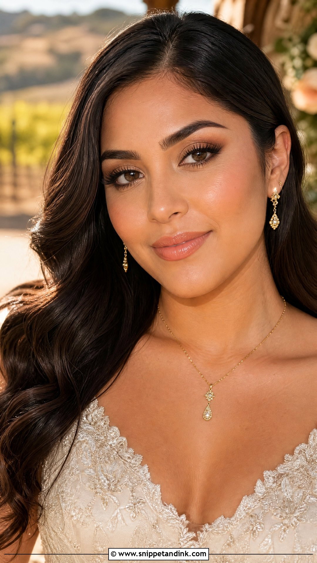 Natural Bridal Makeup For Olive Skin - Snippet and Ink - 25 Natural Bridal Make Up Ideas