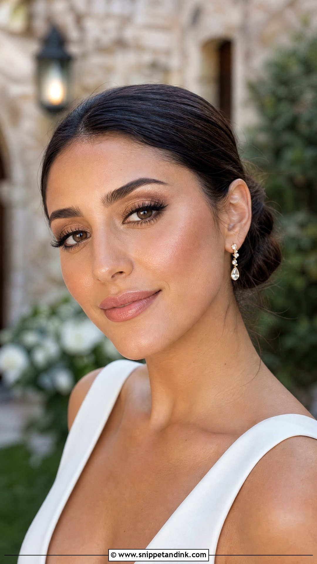 Natural Bridal Makeup For Olive Skin - Snippet and Ink - 30 Natural Bridal Makeup Ideas