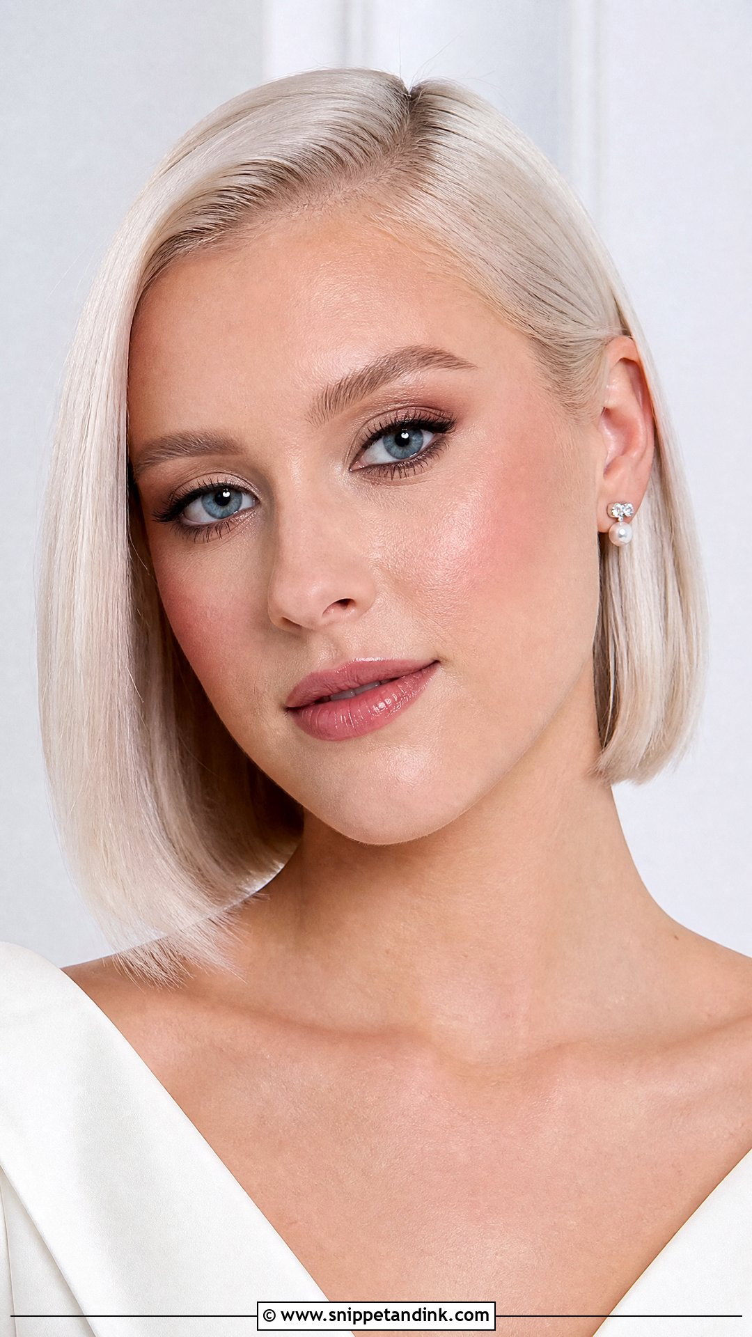 Natural Bridal Makeup For Platinum Blonde Hair - Snippet and Ink - 20 Natural Bridal Makeup for Blondes