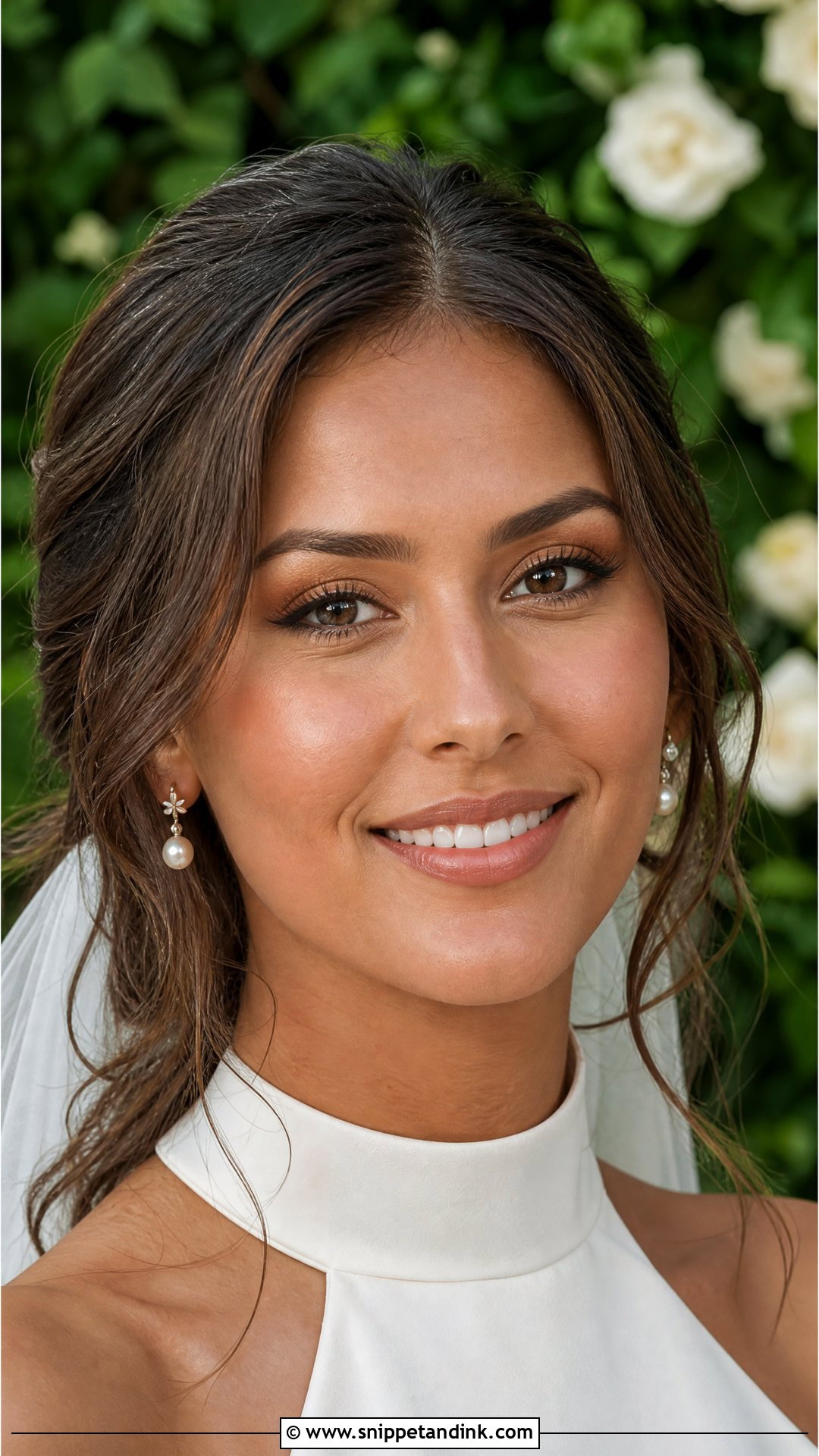 Natural Bridal Makeup For Tan Skin - Snippet and Ink - 20 Bridal Makeup Tan Skin Ideas