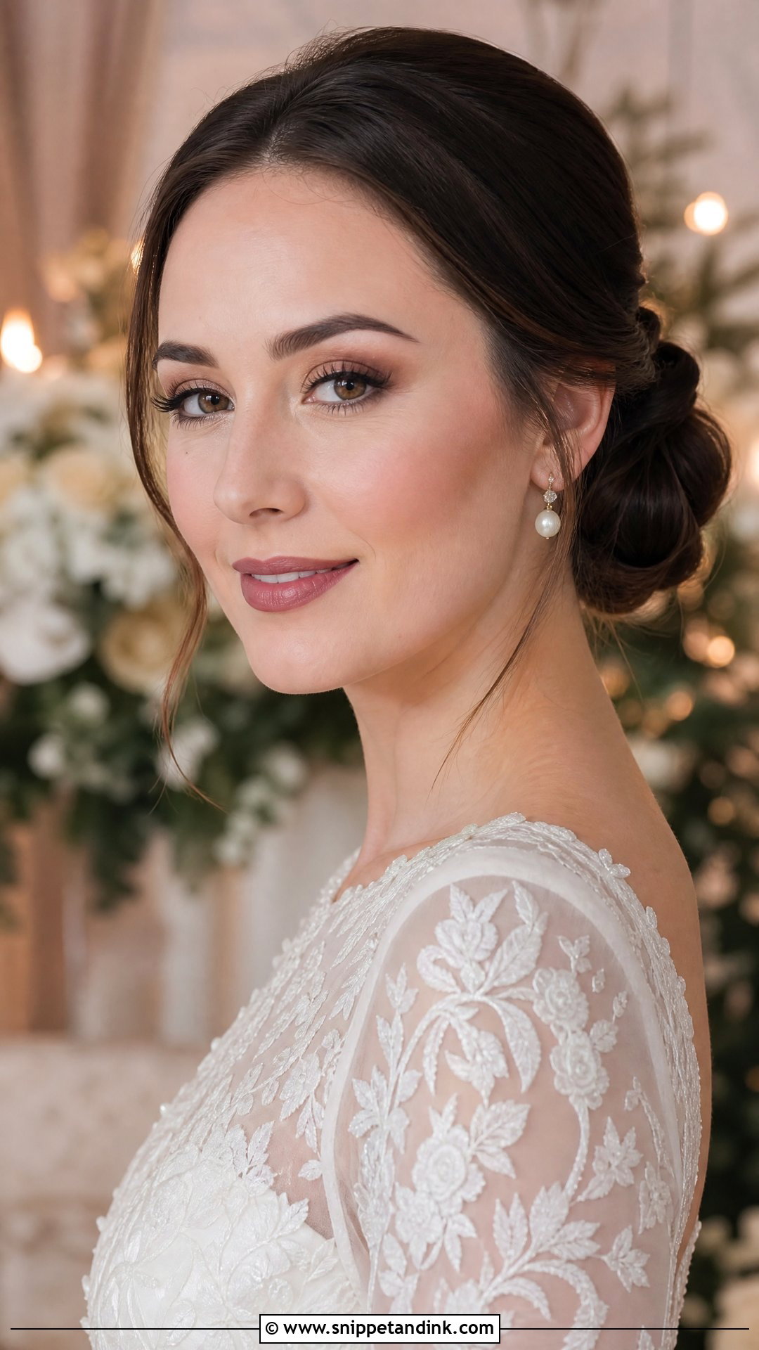Natural Bridal Makeup For Winter Wedding - Snippet and Ink - 30 Natural Bridal Makeup Ideas