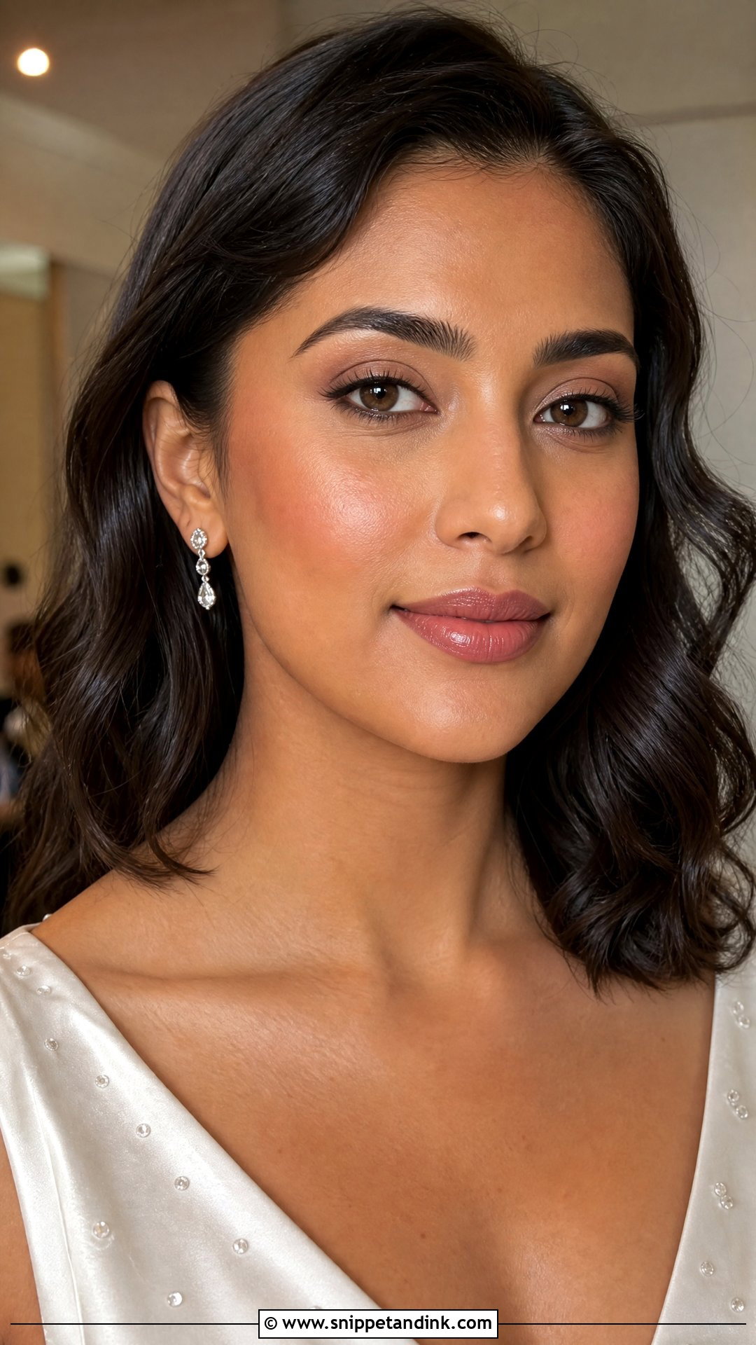 Natural Bridal Makeup On Brown Skin - Snippet and Ink - 20 Bridal Makeup on Brown Skin Ideas