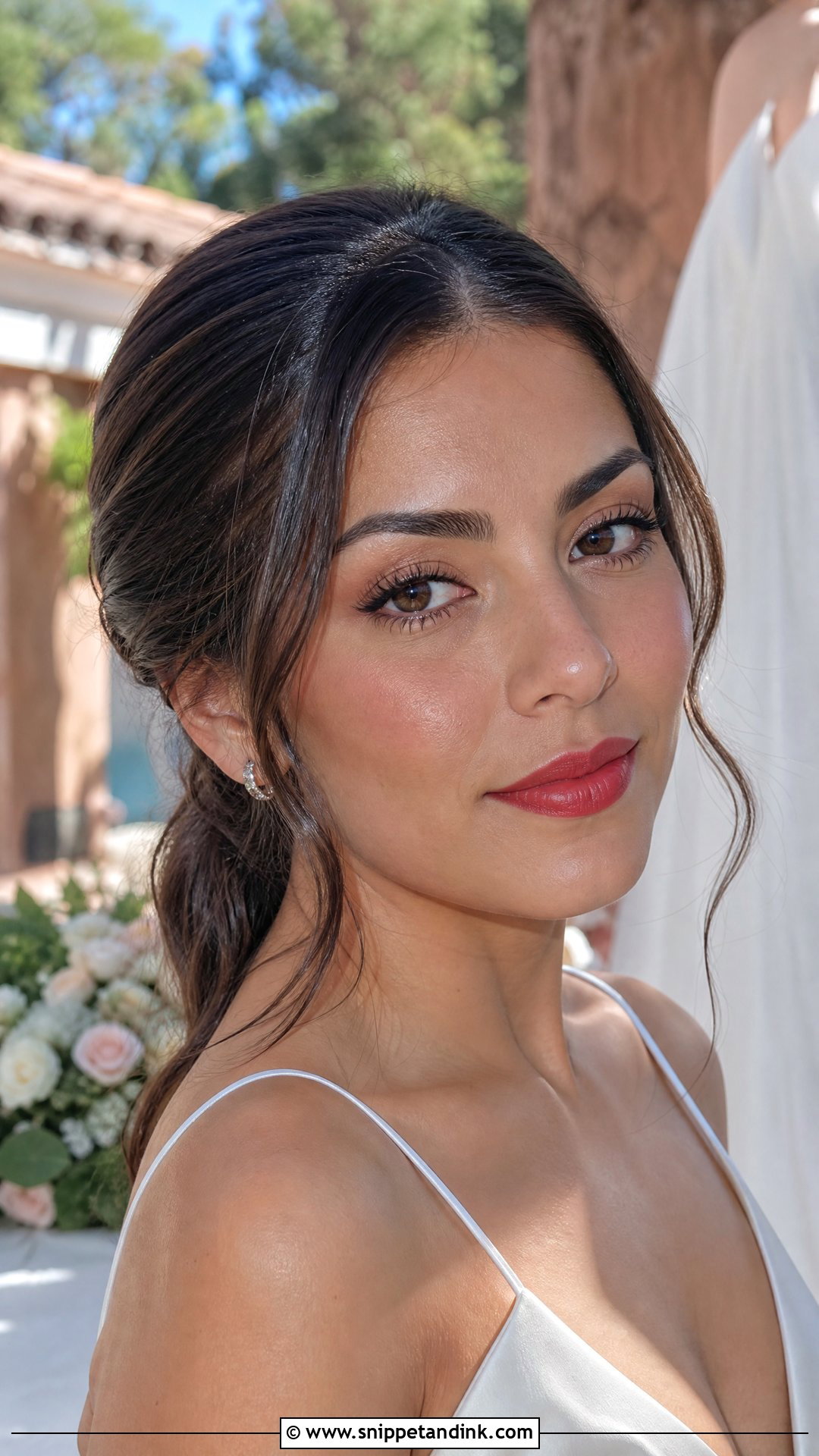 Natural Bridal Makeup Red Lips - Snippet and Ink - 30 Bridal Makeup Red Lips