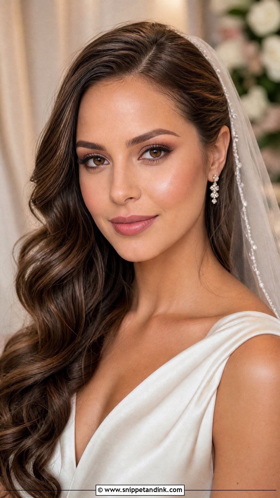 Natural Bridal Makeup With Brown Eyeshadow - Snippet and Ink - 30 Natural Bridal Makeup Ideas