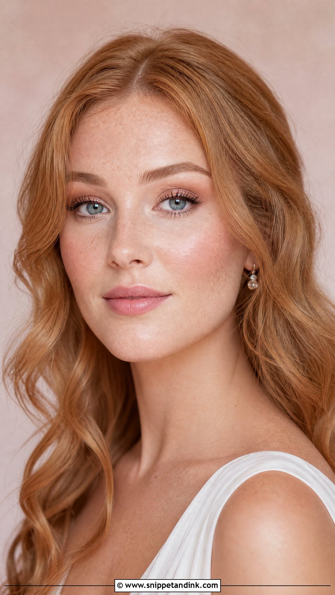 Natural Bridal Makeup With Brown Mascara For Blue Eyes - Snippet and Ink - 25 Natural Bridal Makeup for Blue Eyes