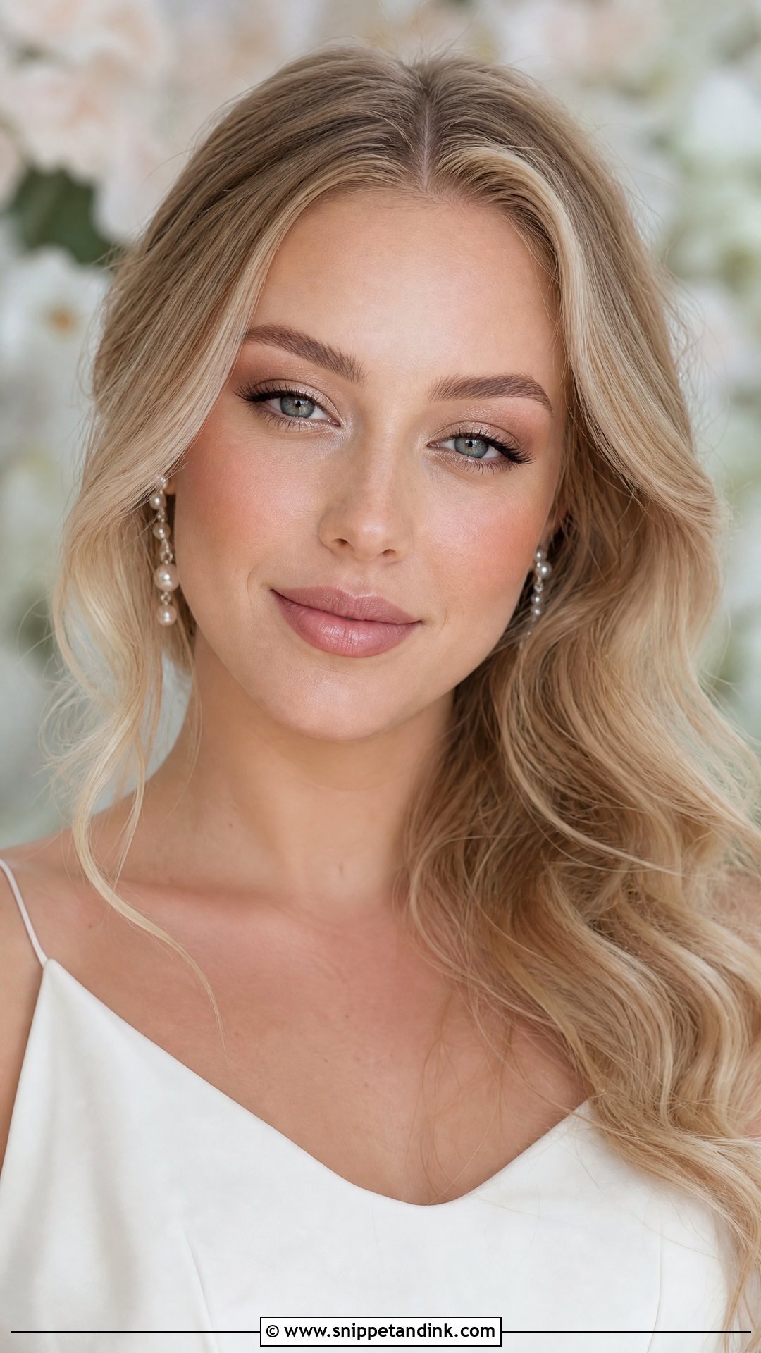 Natural Bridal Makeup With Champagne Eyes - Snippet and Ink - 30 Natural Bridal Makeup for Brown Eyes