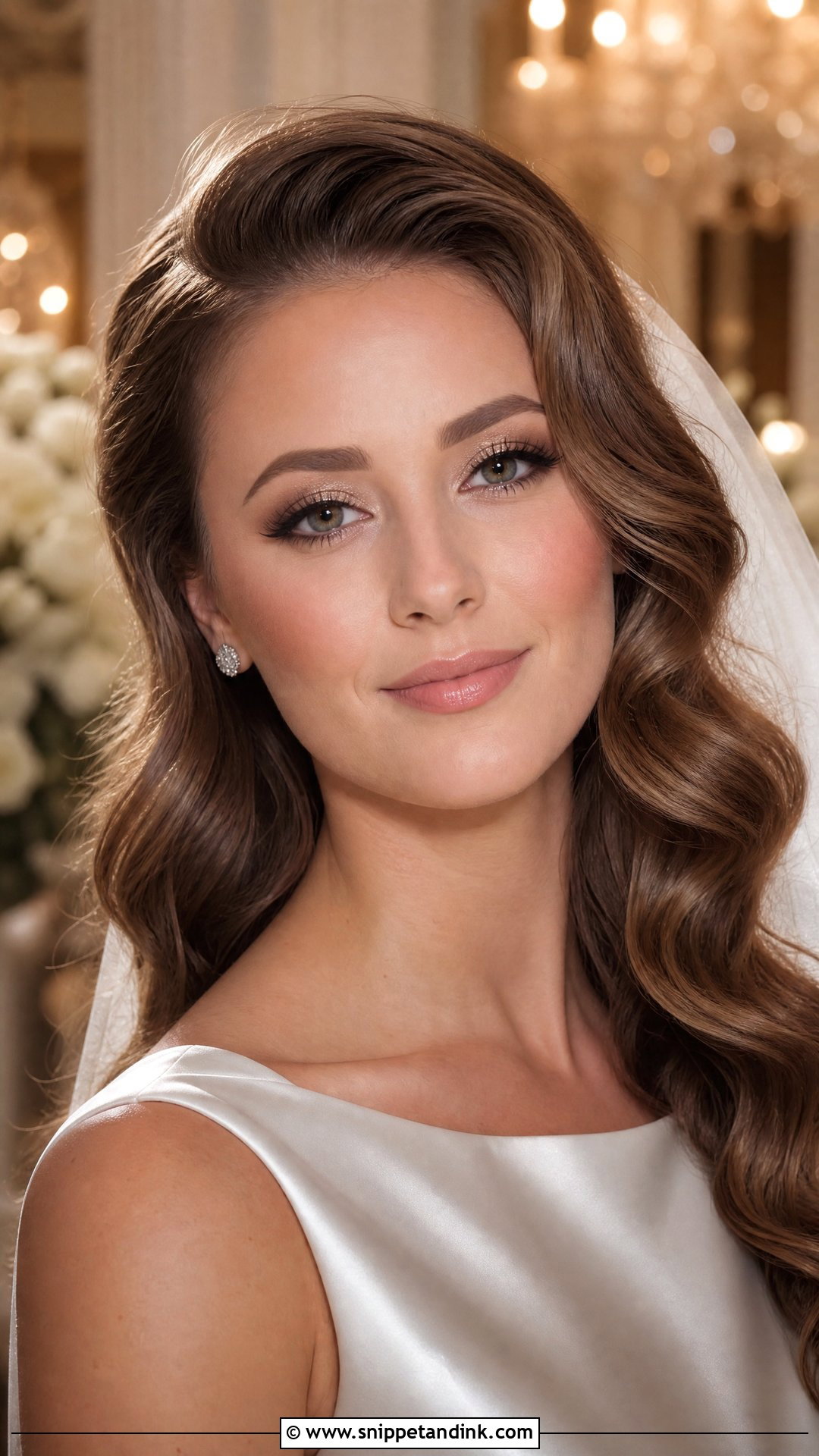 Natural Bridal Makeup With Champagne Eyeshadow - Snippet and Ink - 30 Natural Bridal Makeup Ideas