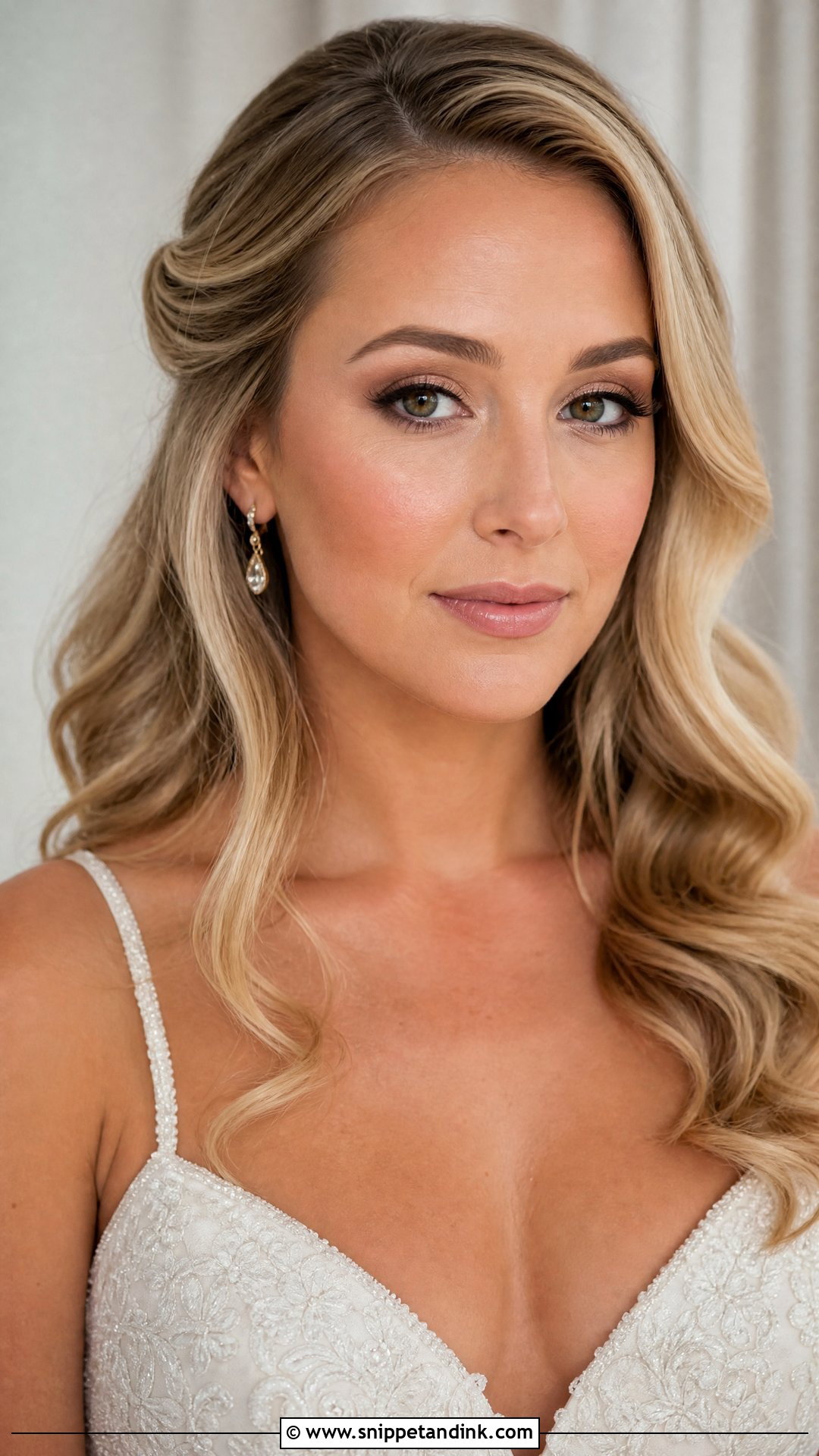 Natural Bridal Makeup With Espresso Lash Line - Snippet and Ink - 30 Natural Bridal Makeup for Brown Eyes