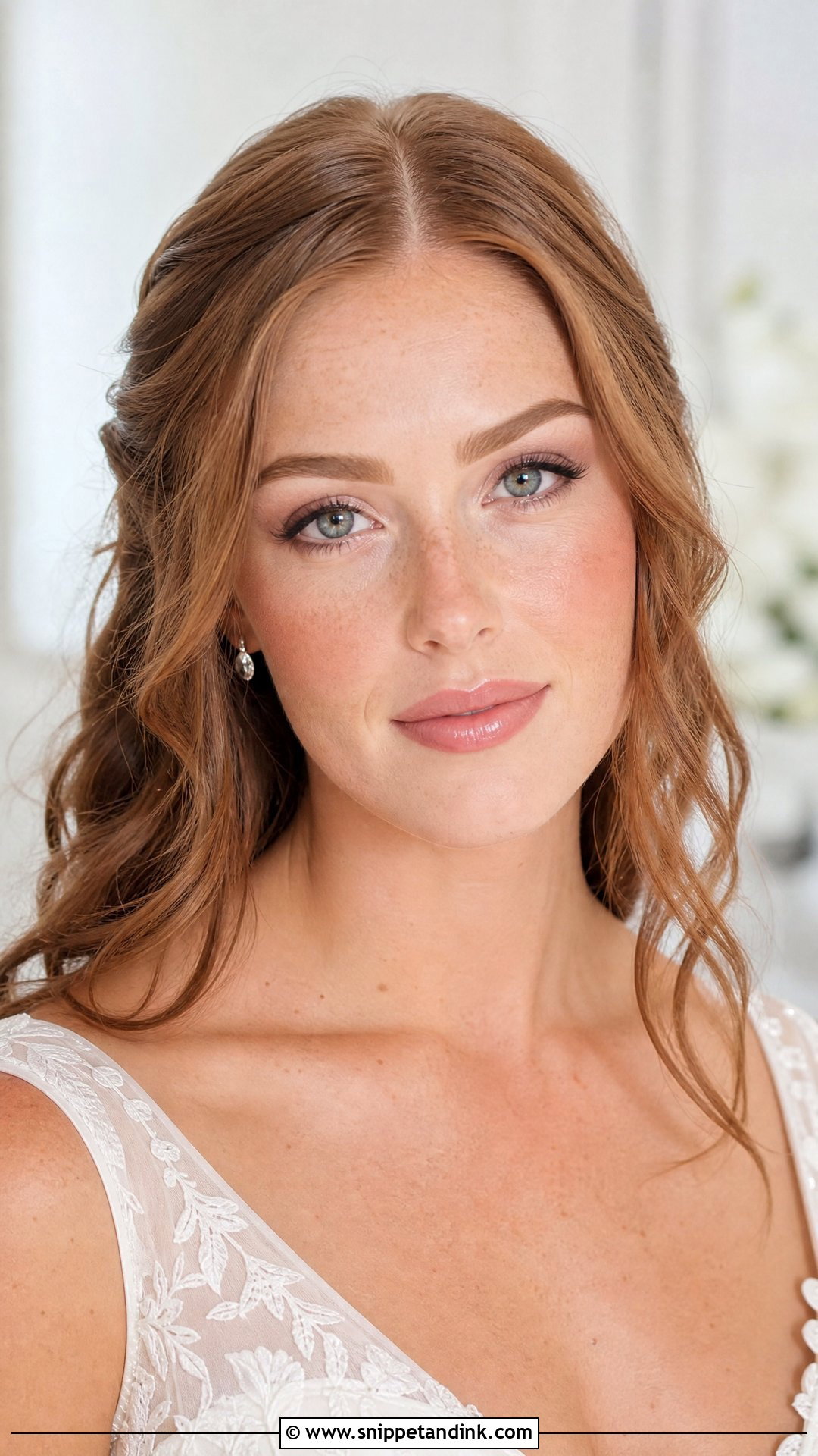 Natural Bridal Makeup With Freckles - Snippet and Ink - 20 Bridal Makeup Freckles