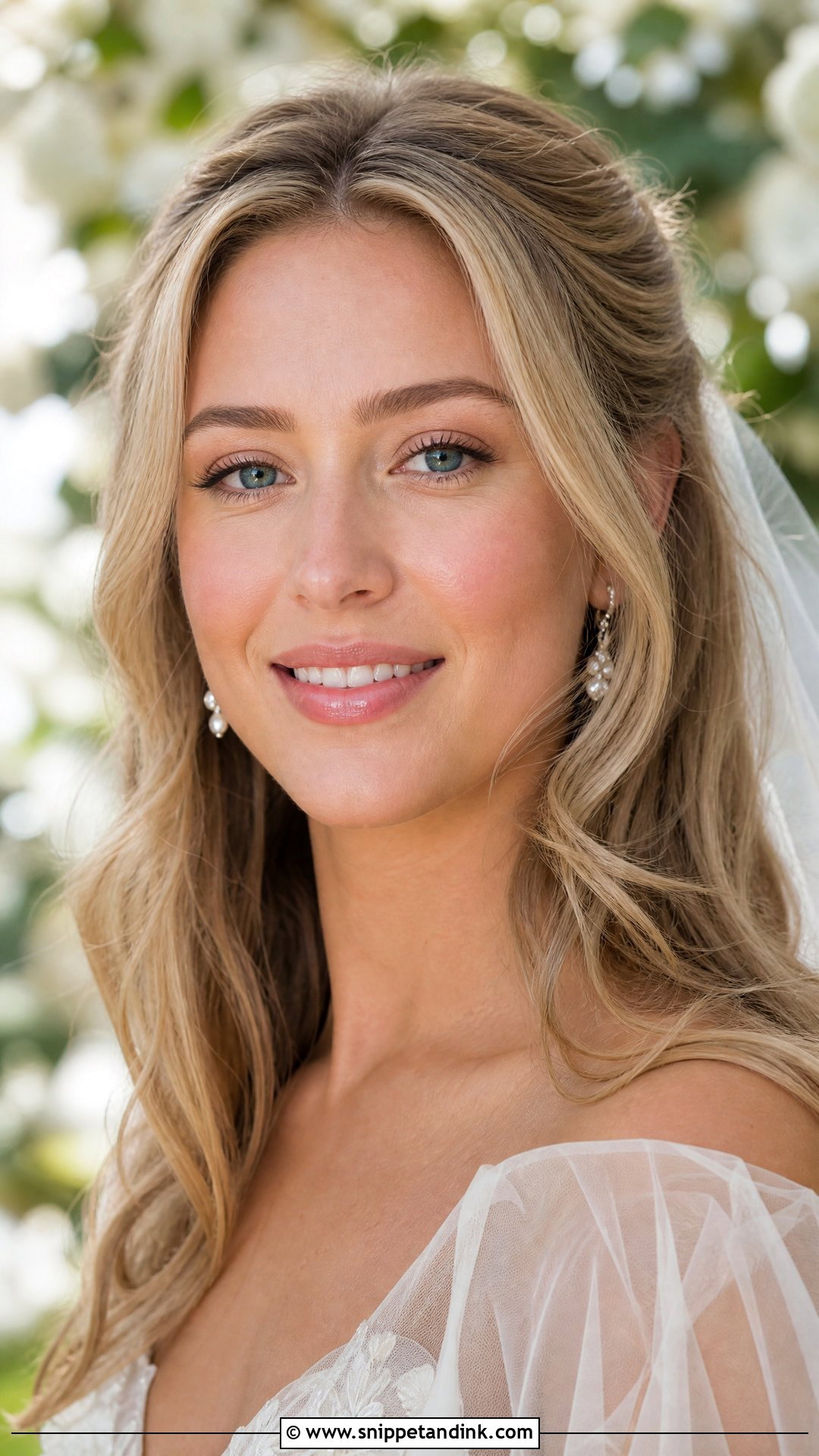 Natural Bridal Makeup With No Eyeliner - Snippet and Ink - 30 Natural Bridal Makeup Ideas