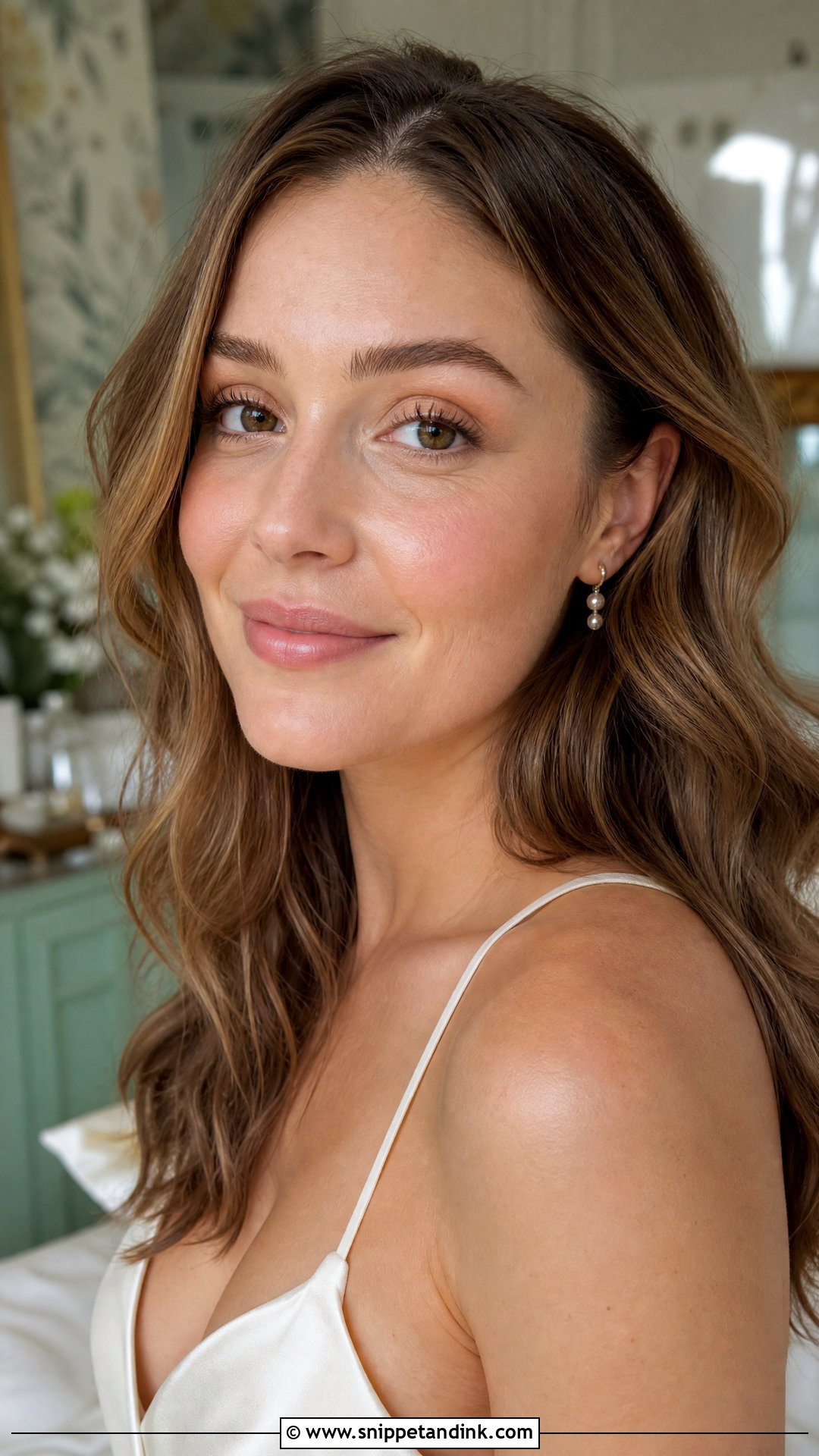 Natural Bridal Makeup With No Makeup Look - Snippet and Ink - 30 Natural Bride Makeup Ideas