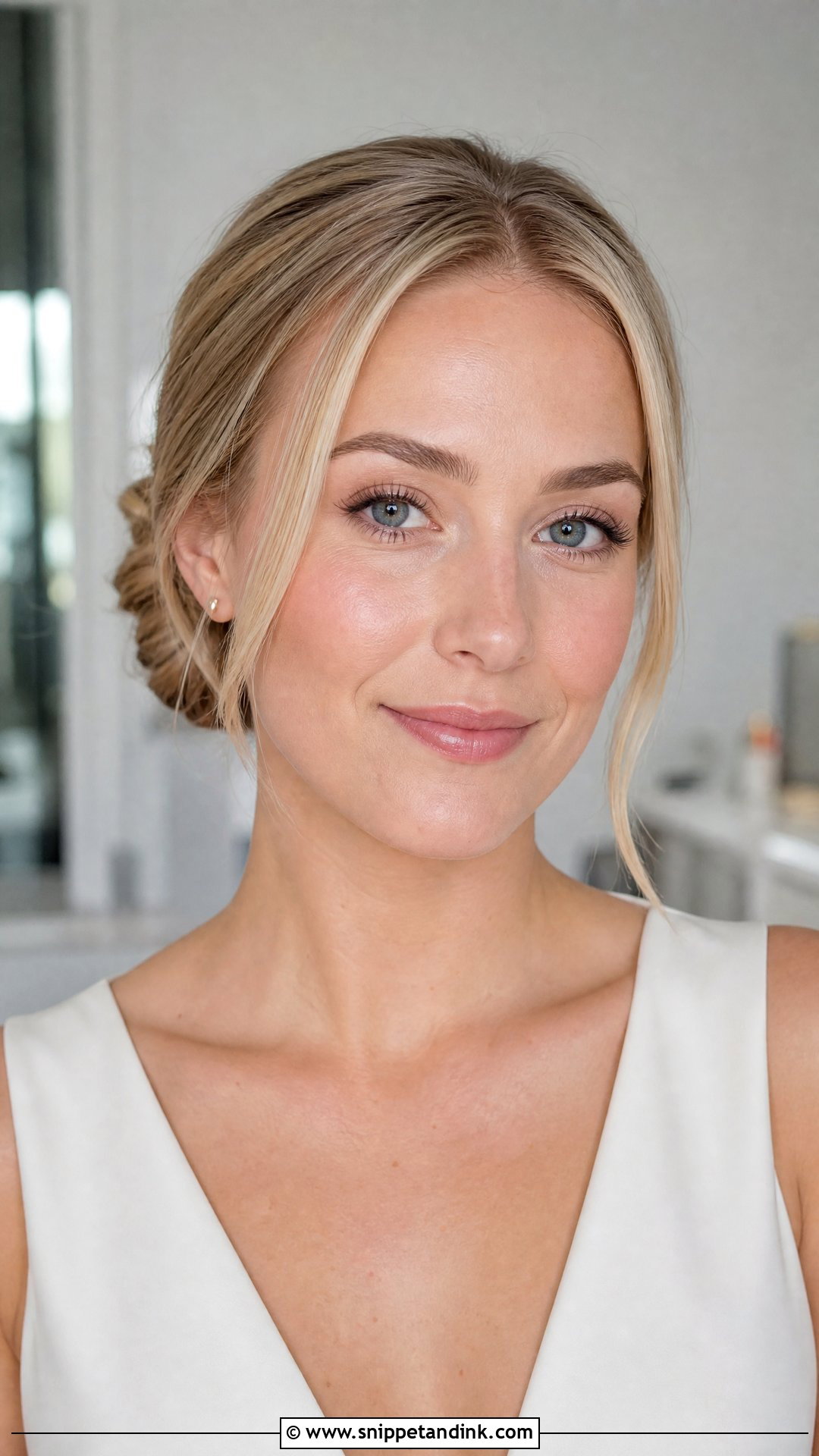 Natural Bridal Makeup With No Makeup Look - Snippet and Ink - 20 Natural Bride Make Up Ideas