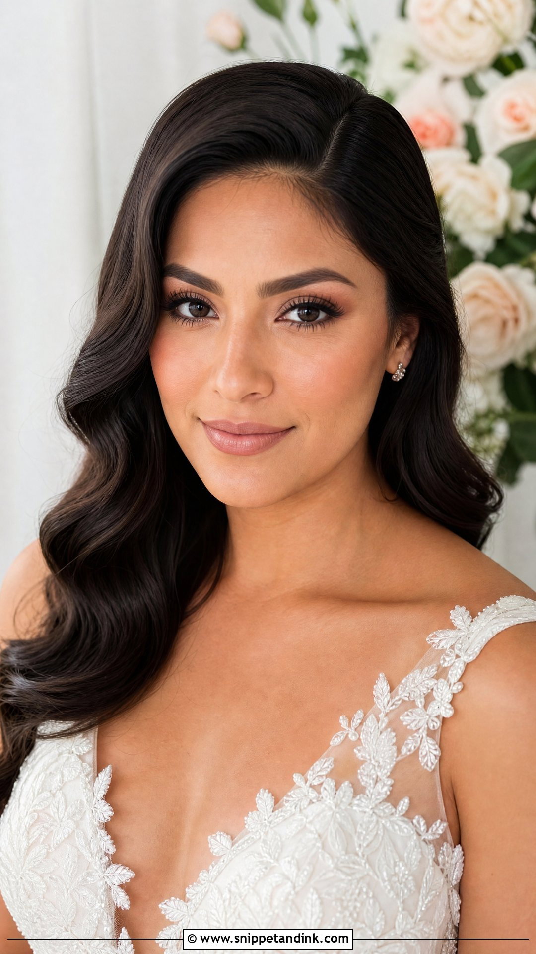 Natural Bridal Makeup With Soft Contour - Snippet and Ink - 20 Natural Bridal Makeup Wedding Day Ideas