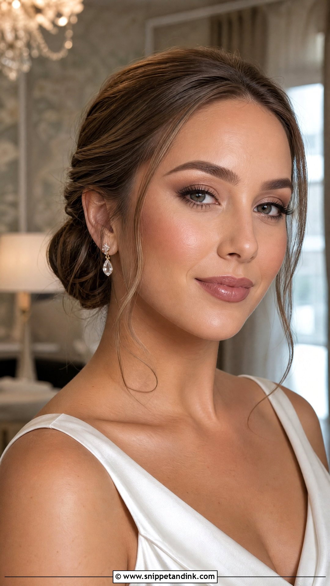 Natural Bridal Makeup With Soft Glam - Snippet and Ink - 30 Natural Bride Makeup Ideas