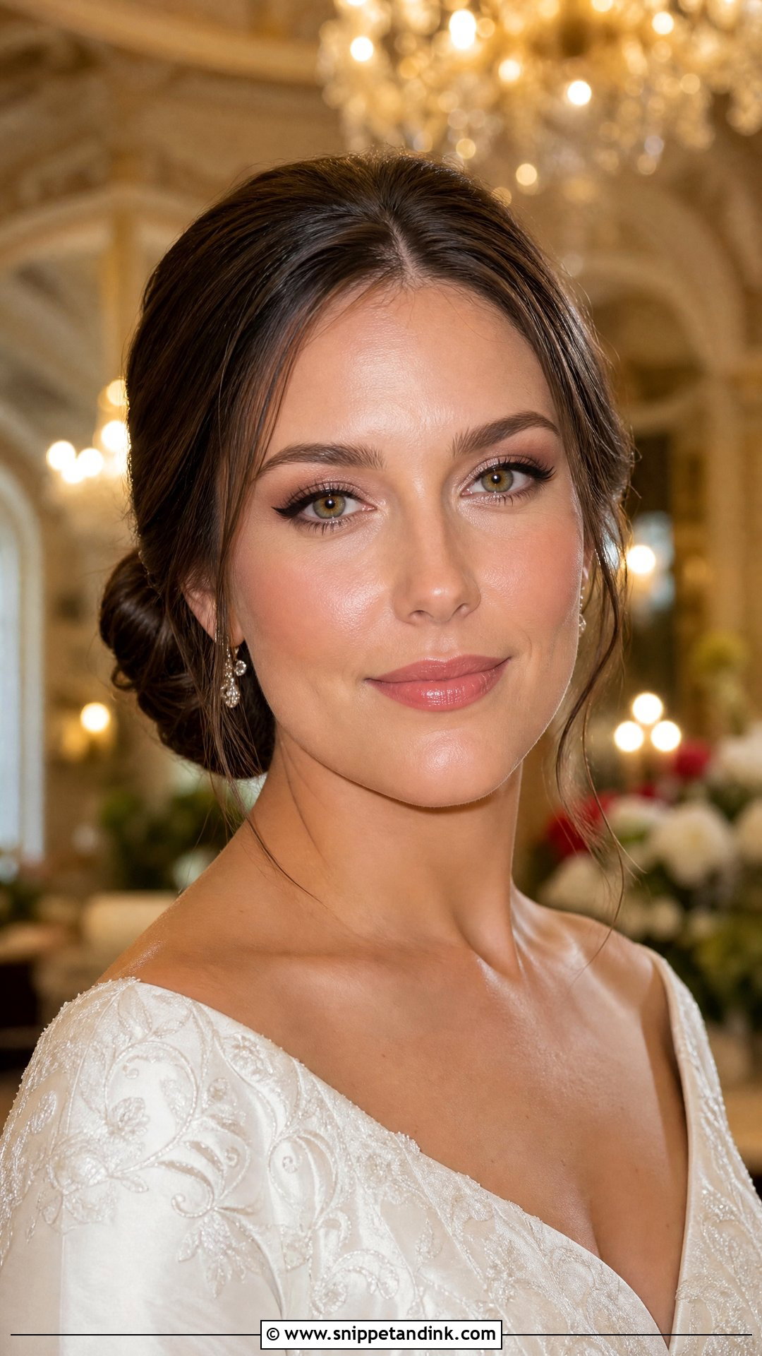 Natural Bridal Makeup With Soft Winged Liner - Snippet and Ink - 25 Natural Bridal Make Up Ideas