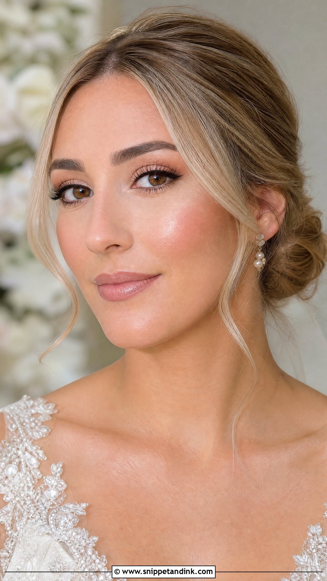 Natural Bridal Makeup for Brown Eyes - Snippet and Ink - 20 Bridal Wedding Make Up for Brown Eyes