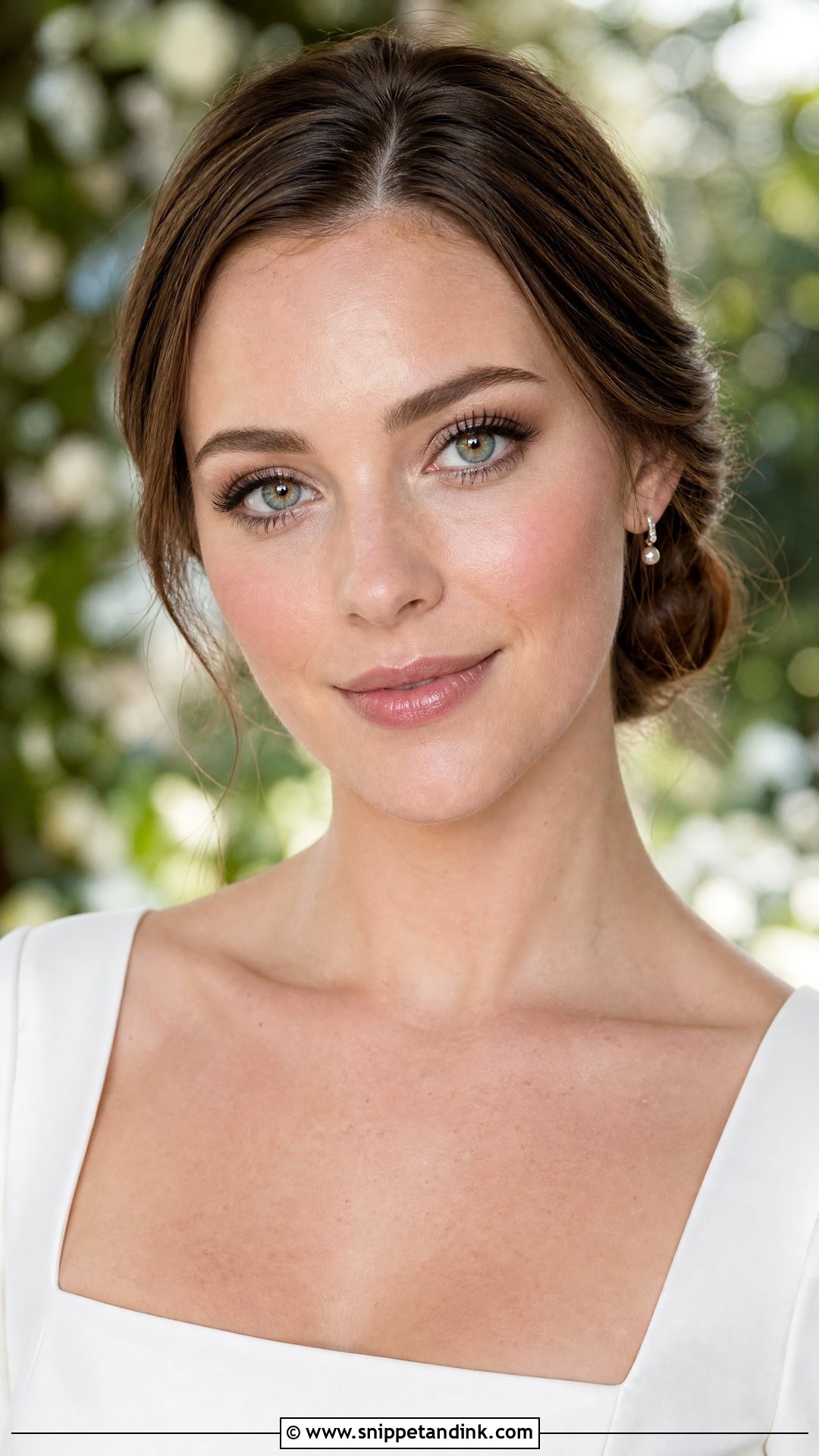 Natural Bridal Makeup for Green Eyes - Snippet and Ink - 20 Bride Make Up for Green Eyes