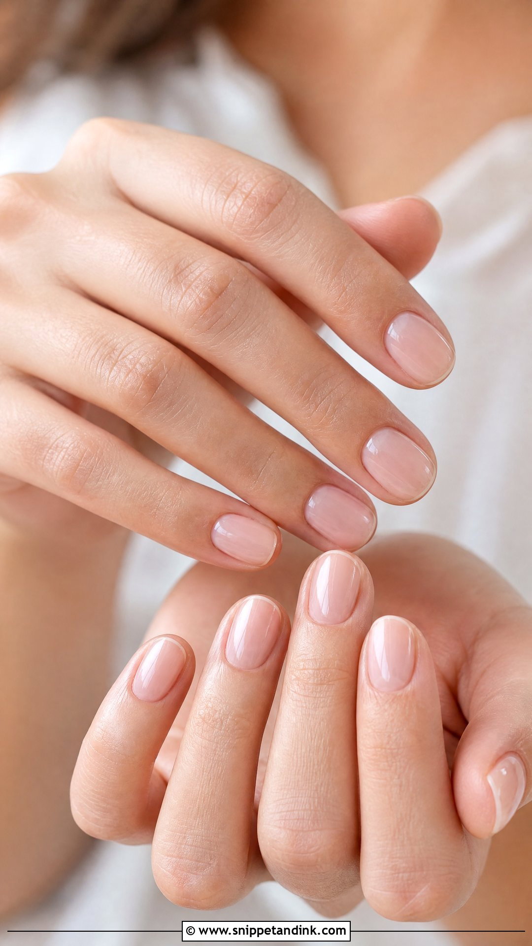 Natural Bridal Nails - Snippet and Ink - 25 Simple Bridal Wedding Nails for Bride