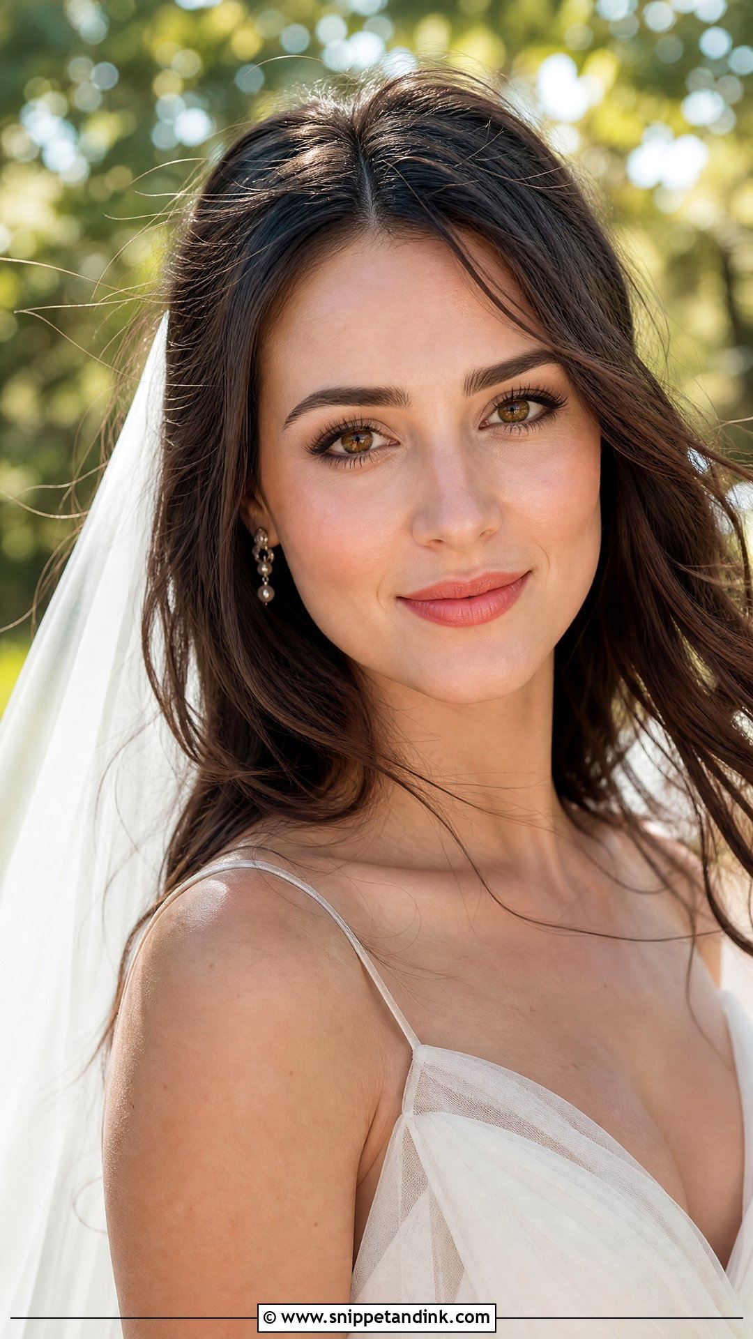 Natural Bride Makeup For Outdoor Wedding - Snippet and Ink - 20 No Makeup Look Bride Ideas