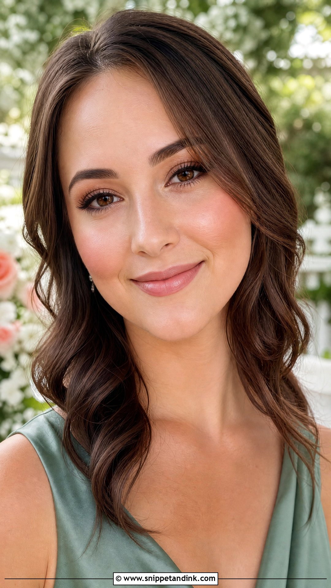 Natural Bridesmaid Makeup For Brown Eyes - Snippet and Ink - 35 Bridesmaid Makeup for Brown Eyes