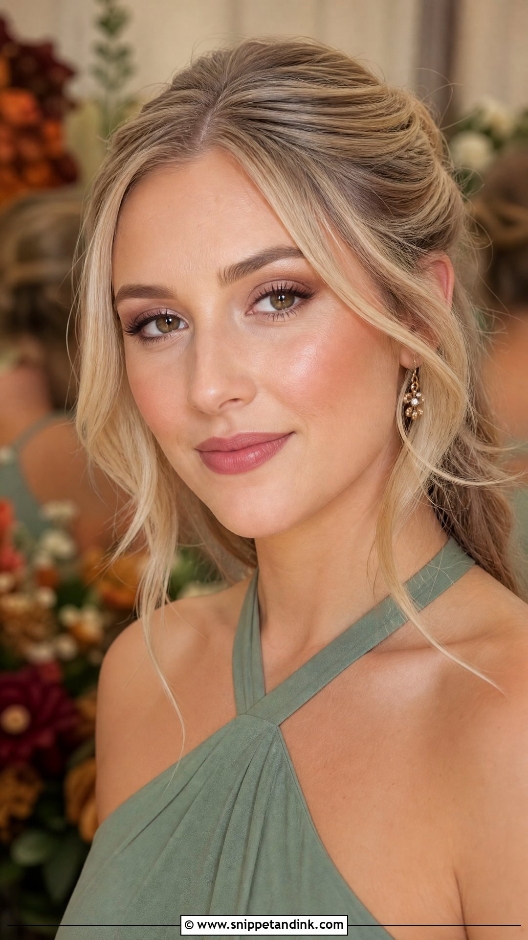 Natural Bridesmaid Makeup For Fall - Snippet and Ink - 20 Natural Fall Wedding Makeup Ideas