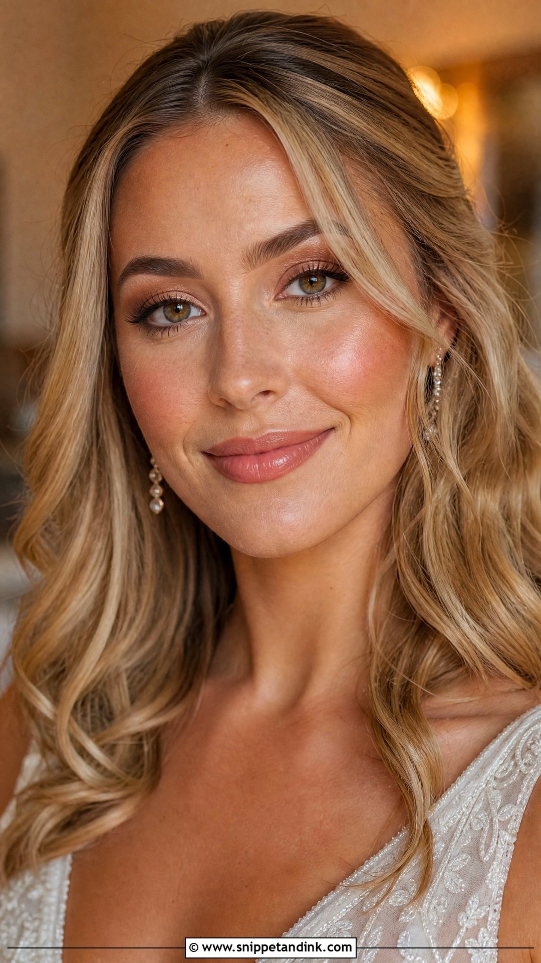 Natural Bronze Wedding Makeup For Green Eyes - Snippet and Ink - 25 Natural Wedding Makeup for Green Eyes