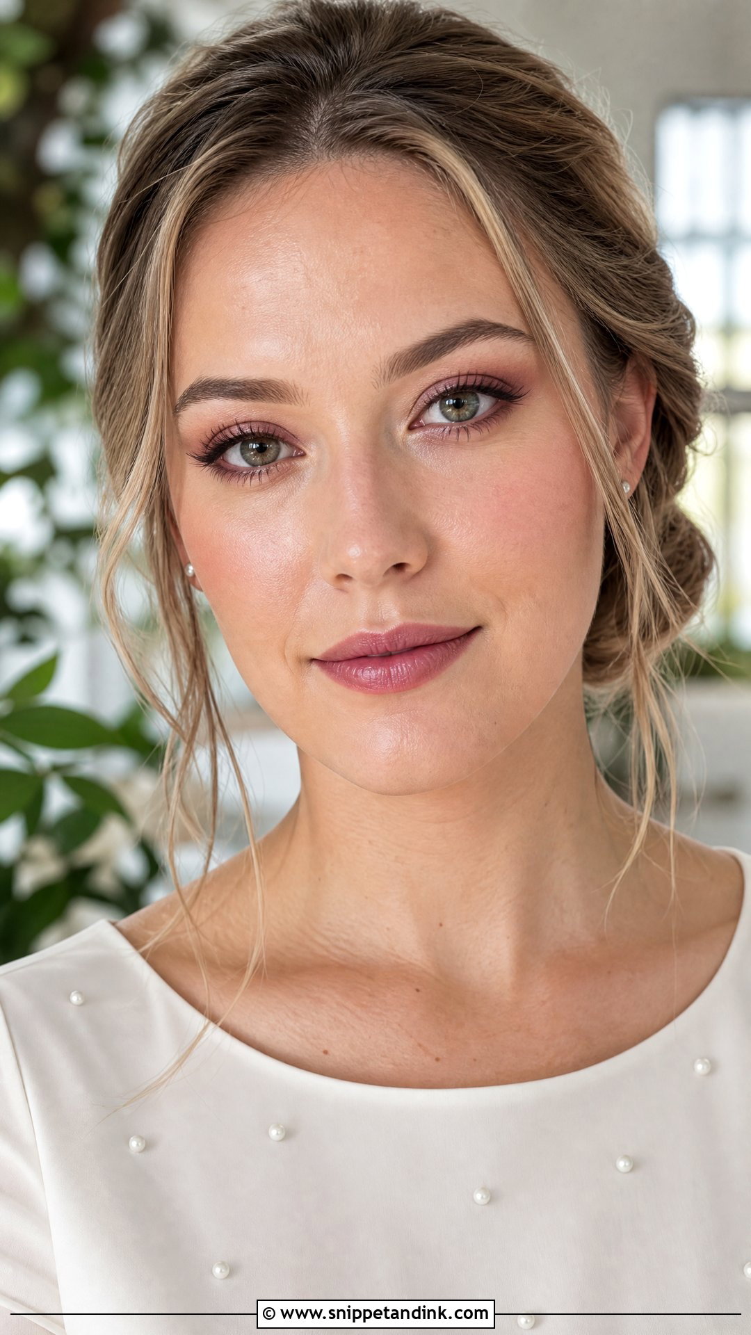 Natural Burgundy Wedding Makeup - Snippet and Ink - 20 Burgundy Wedding Makeup Look Ideas