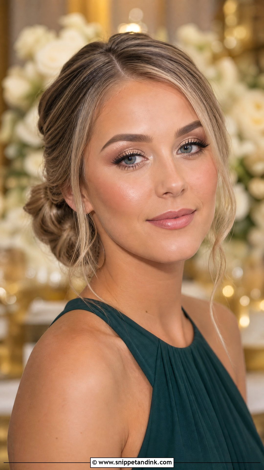Natural Champagne Eye Bridesmaid Makeup - Snippet and Ink - 20 Natural Makeup for Wedding Bridesmaid Ideas