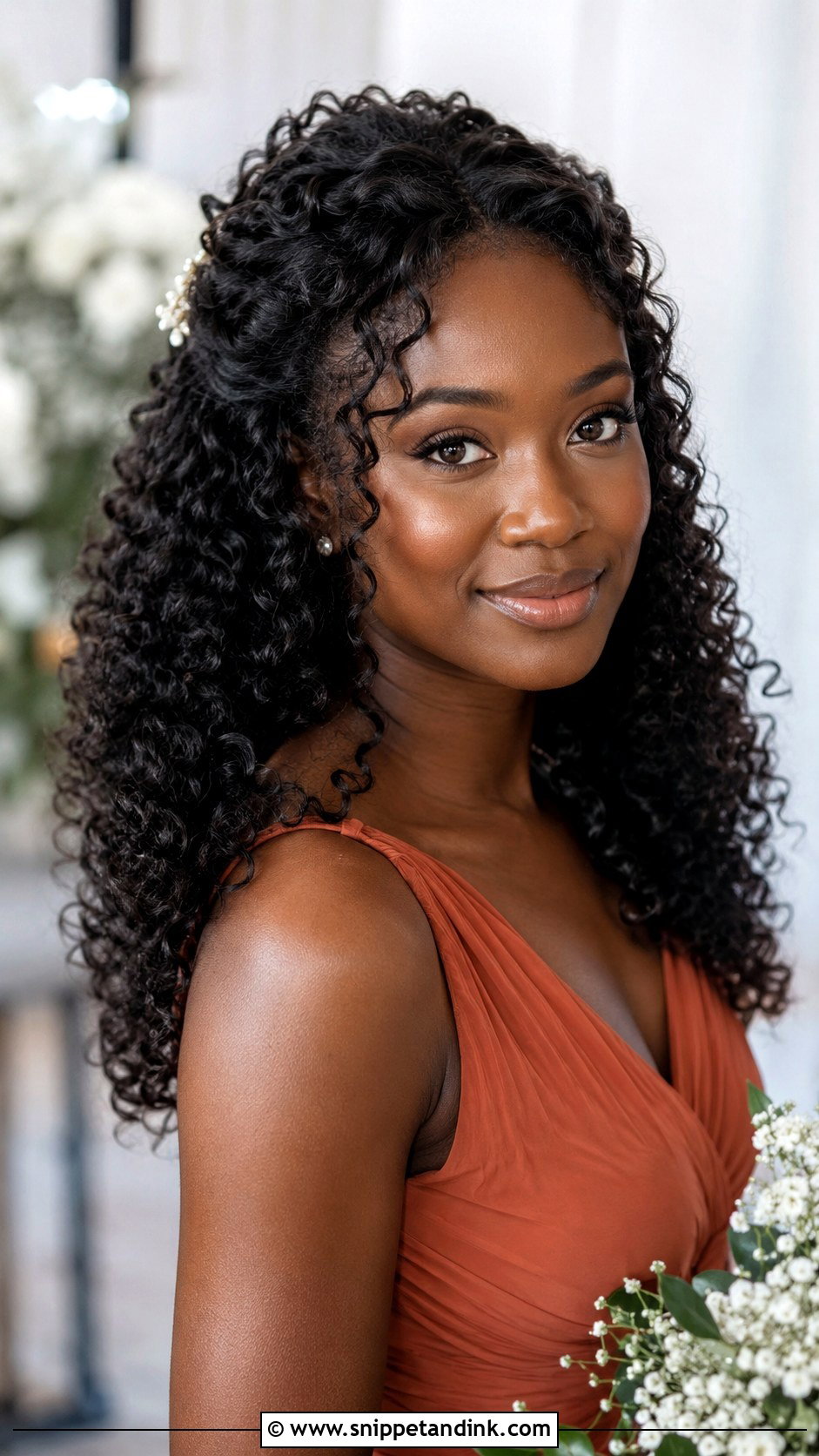 Natural Curls Bridesmaid Hair Down - Snippet and Ink - 20 Down Hairstyles Wedding Bridesmaid