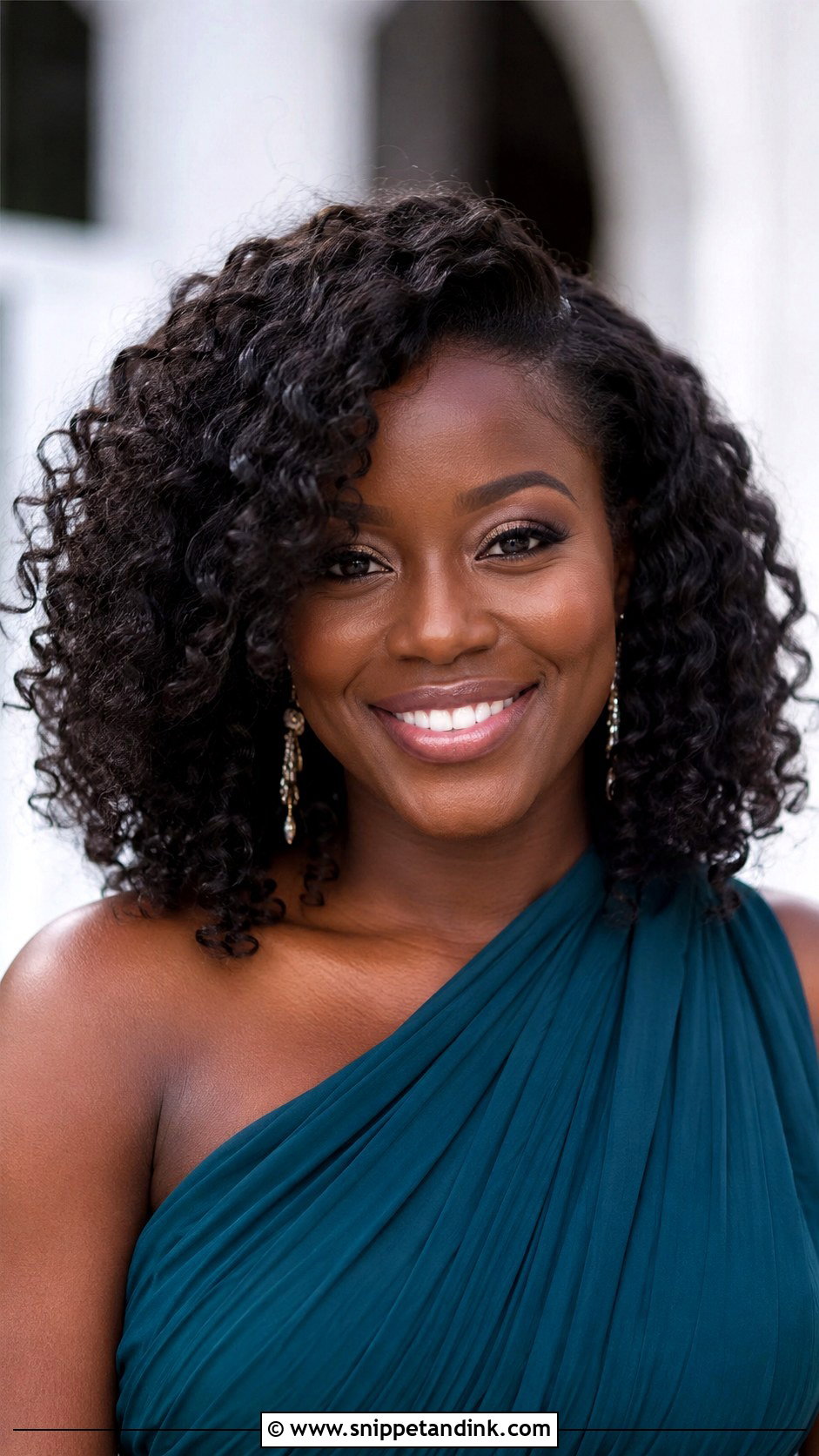 Natural Curls Wedding Guest Hairstyle - Snippet and Ink - 20 Hairstyles As a Wedding Guest
