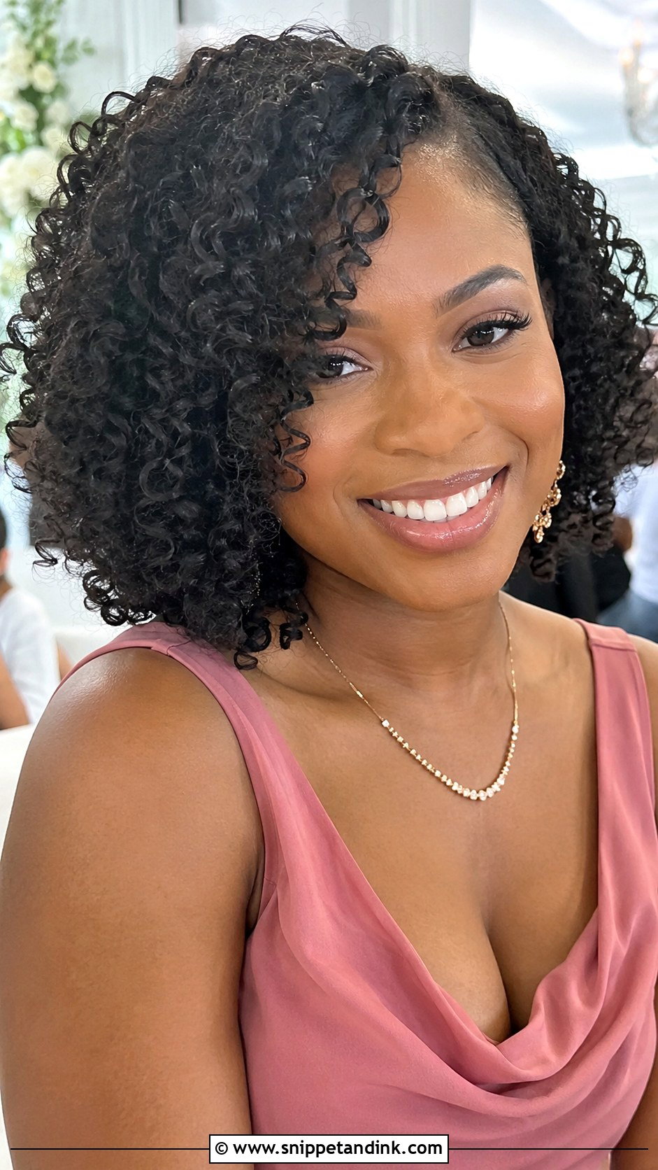 Natural Curls Wedding Guest Hairstyle - Snippet and Ink - 15 Hairstyles As Wedding Guest