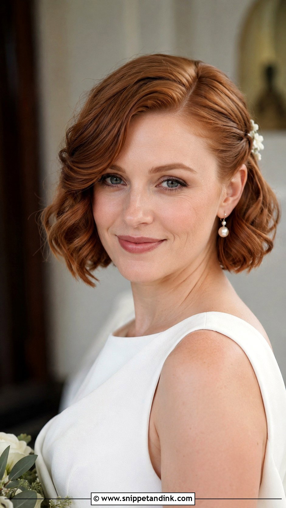 Natural Curls Wedding Hairstyle - Snippet and Ink - 15 Stylish Hairstyles for Wedding