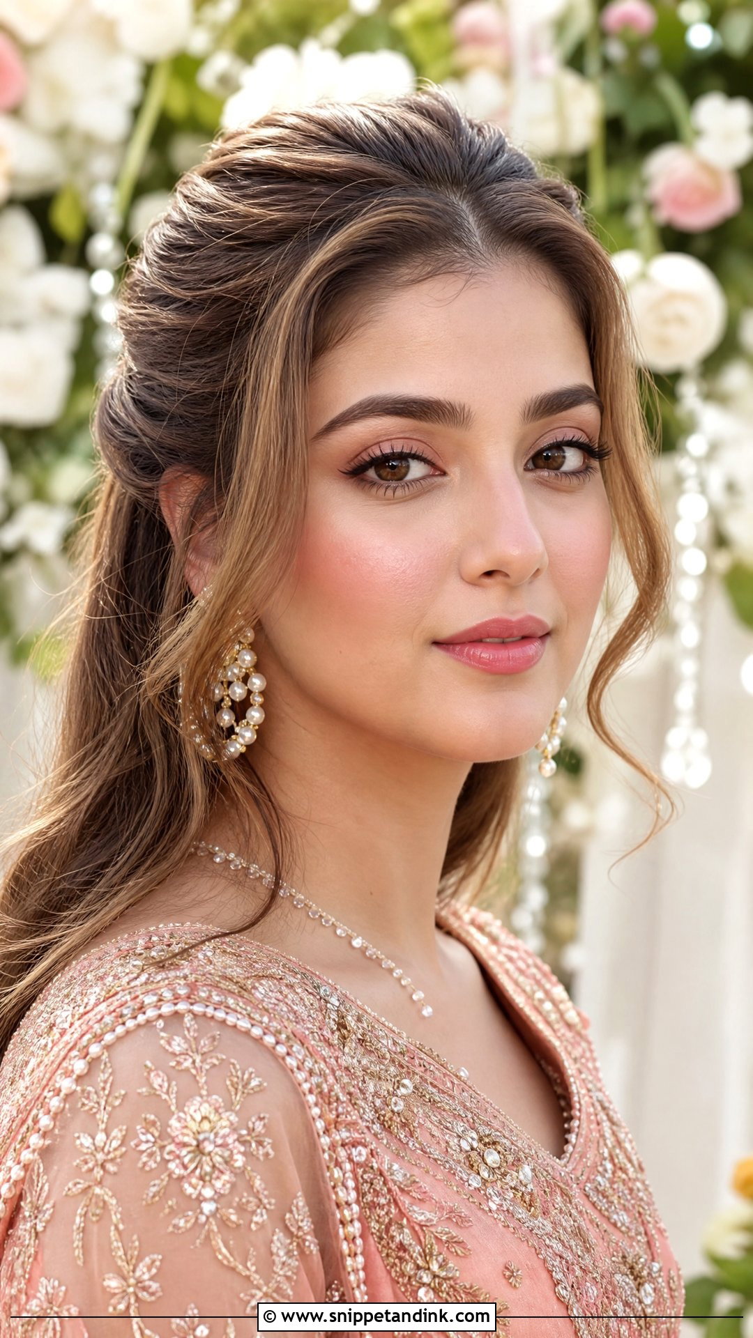 Natural Desi Bridal Makeup For Day Wedding - Snippet and Ink - 20 Natural Desi Bridal Makeup Ideas