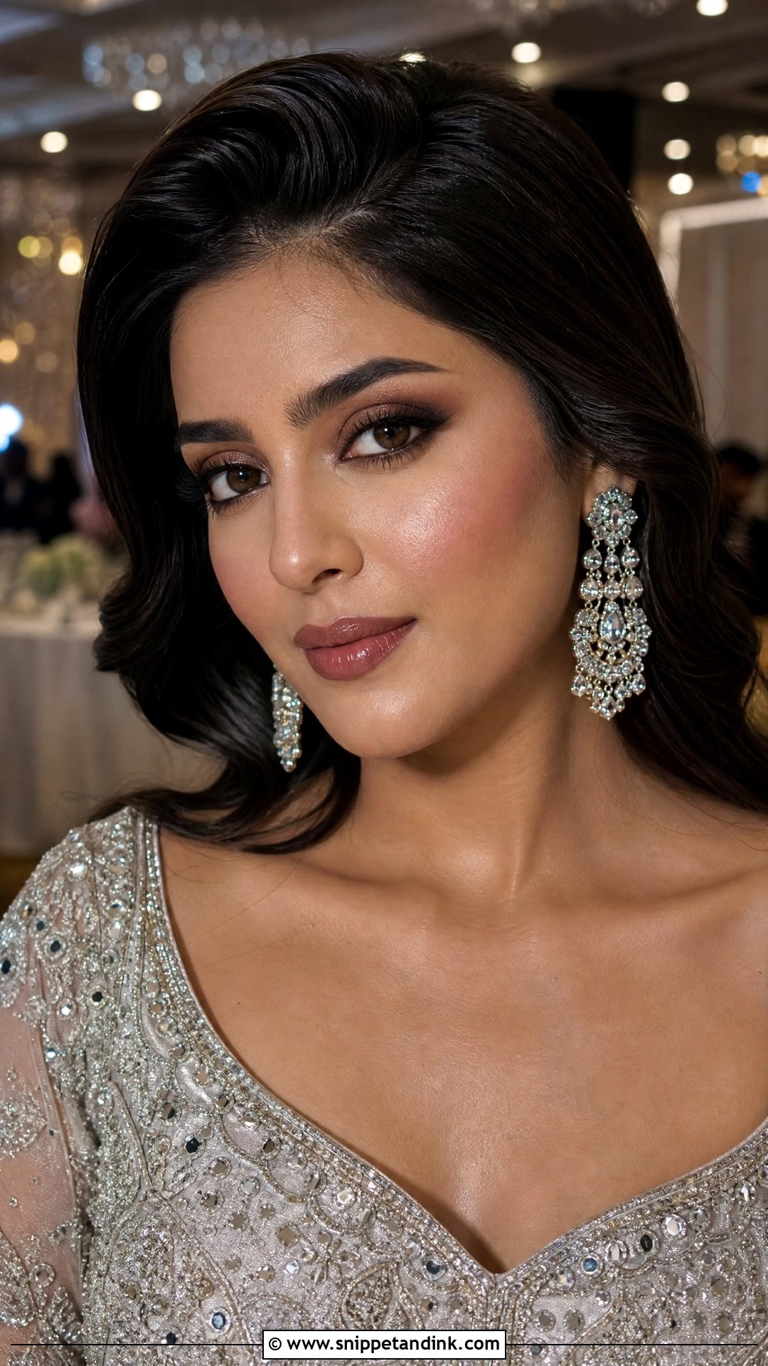 Natural Desi Bridal Makeup For Reception - Snippet and Ink - 20 Natural Desi Bridal Makeup Ideas
