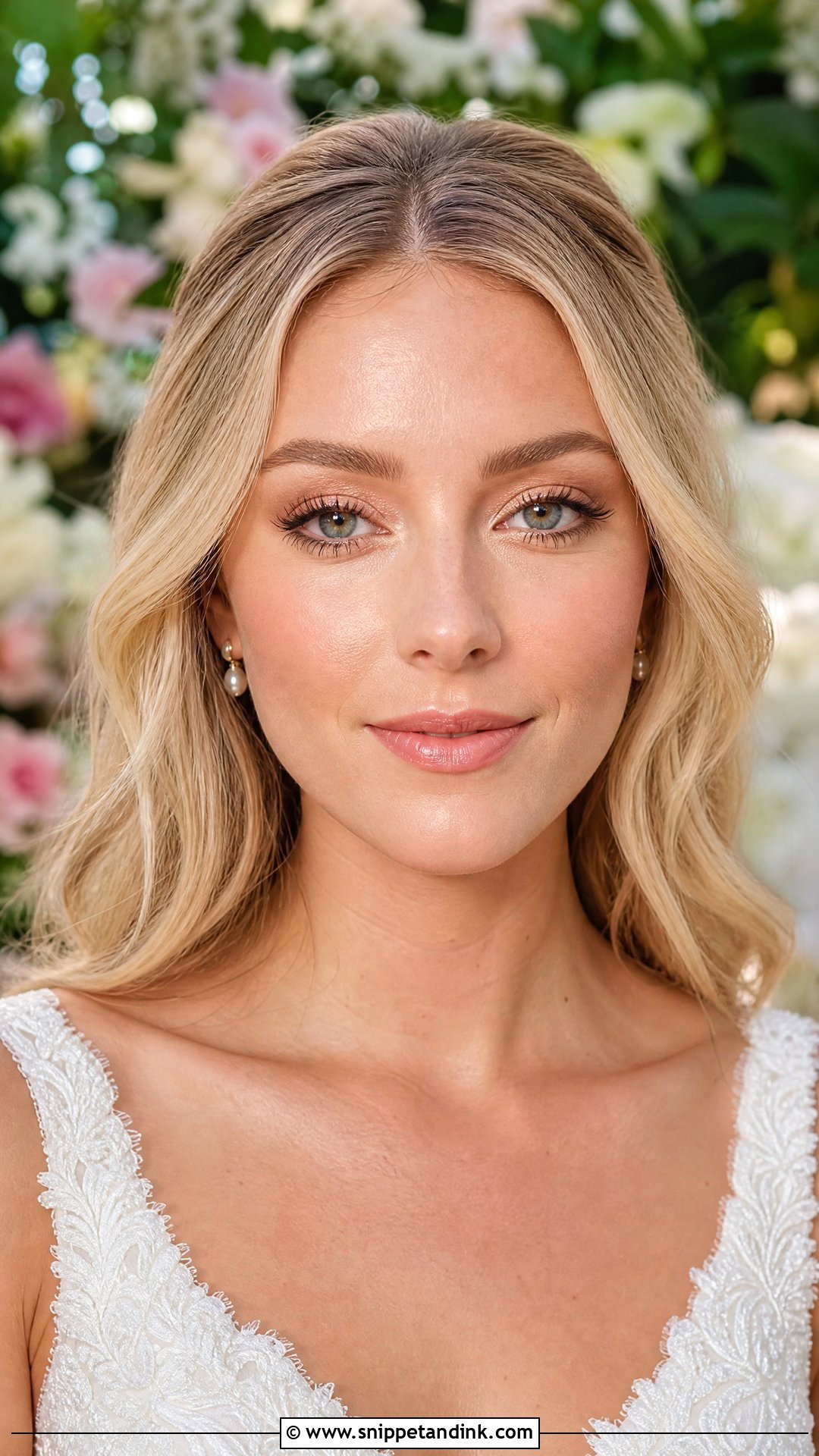 Natural Dewy Bridal Makeup - Snippet and Ink - 20 Natural Wedding Bride Makeup Ideas