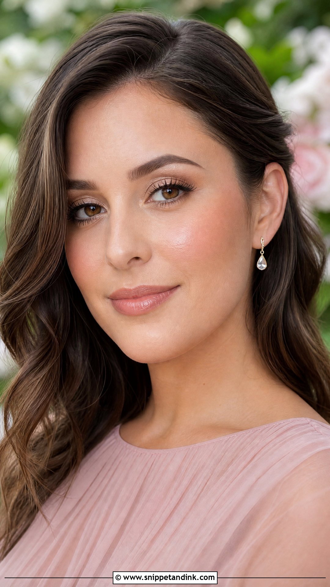 Natural Dewy Bridesmaid Makeup - Snippet and Ink - 20 Natural Makeup for Wedding Bridesmaid Ideas