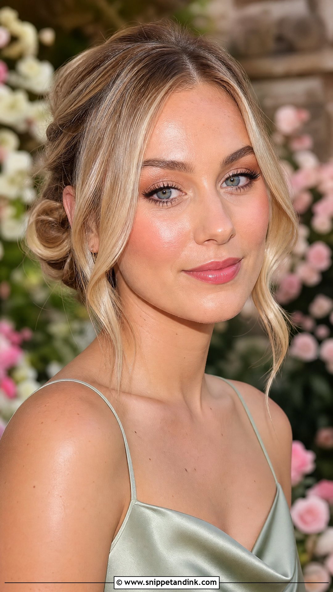 Natural Dewy Garden Wedding Makeup - Snippet and Ink - 20 Garden Wedding Makeup Ideas