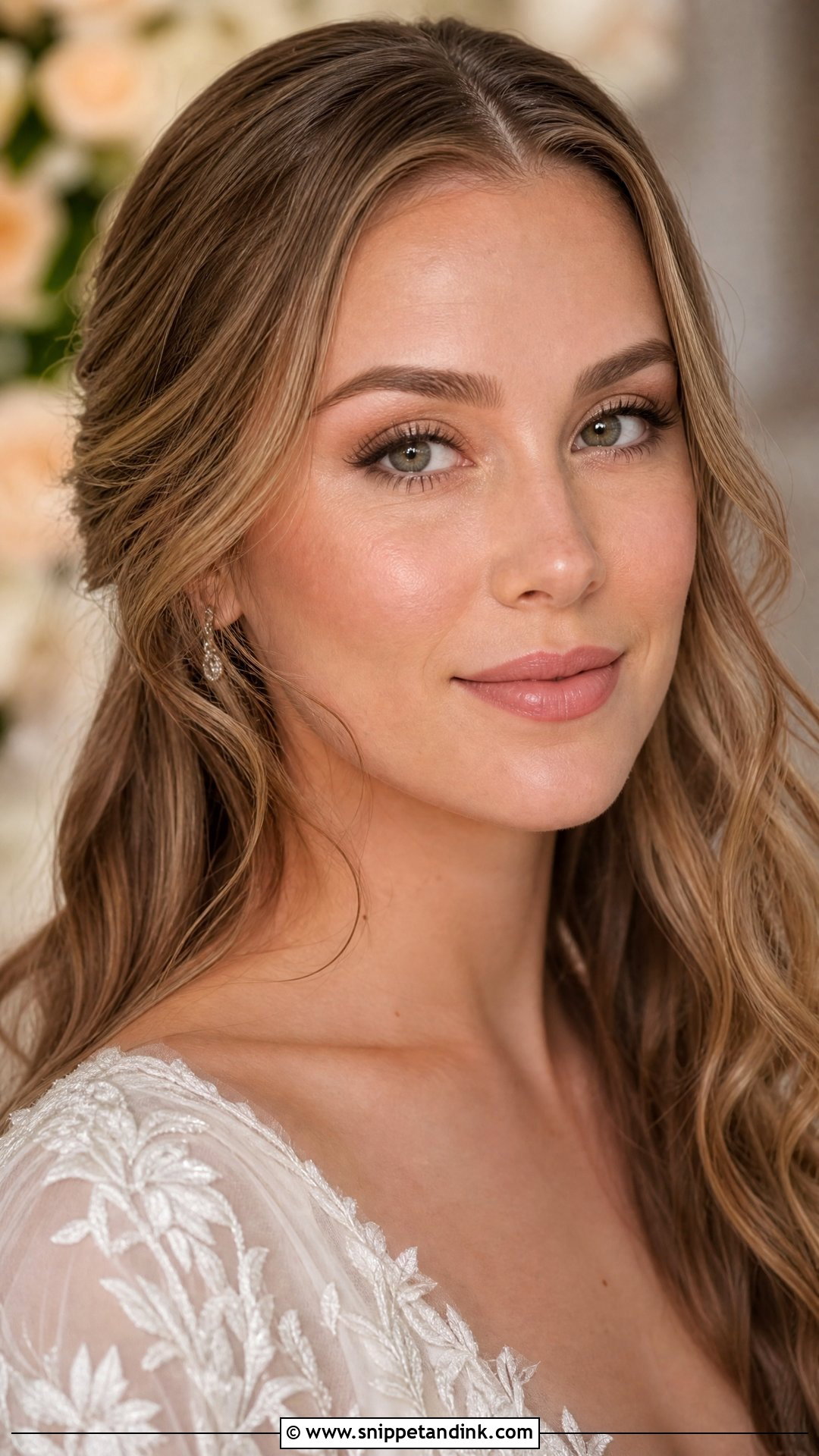 Natural Dewy Wedding Makeup For Green Eyes - Snippet and Ink - 20 Natural Glowy Wedding Makeup for Green Eyes