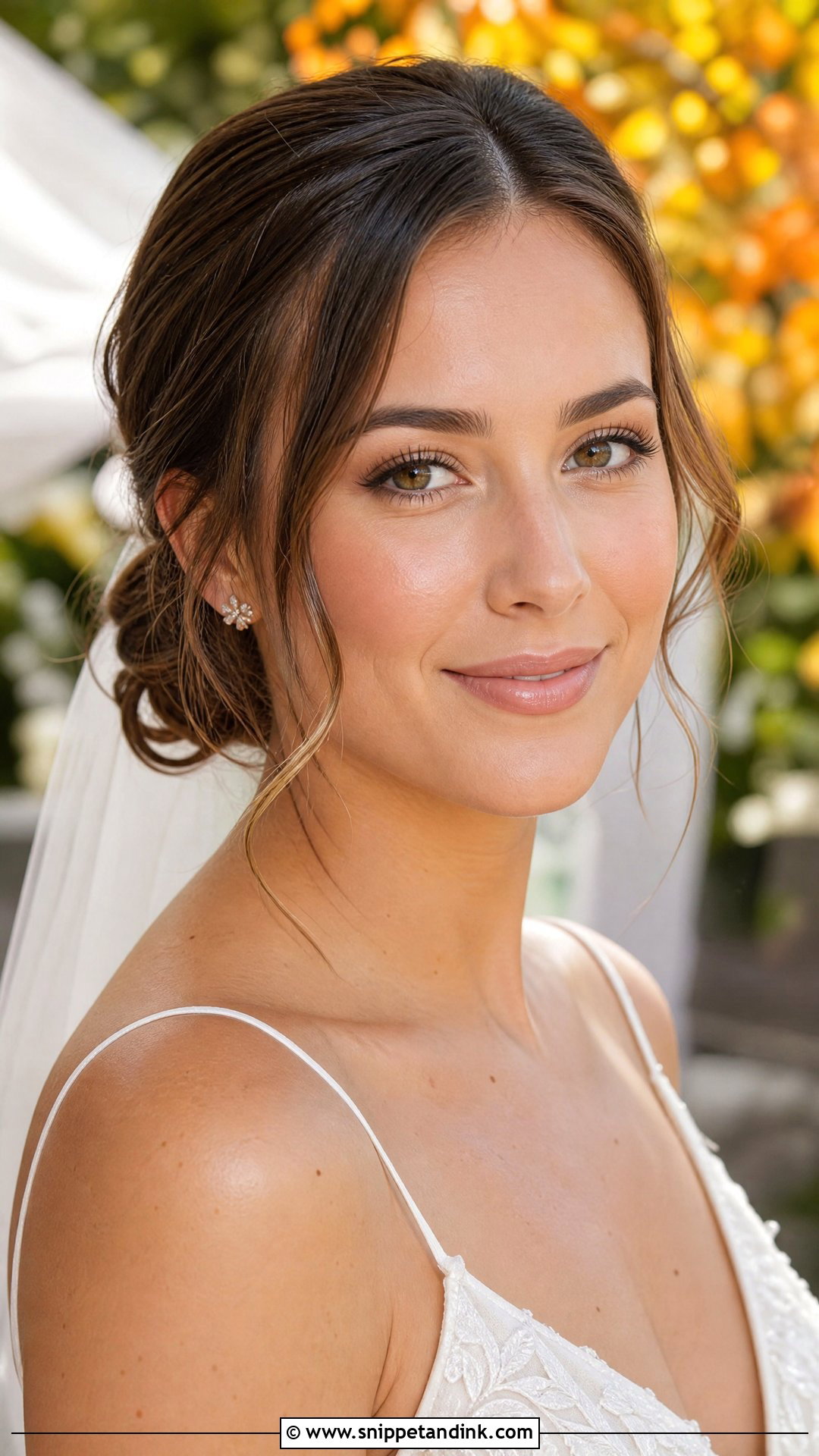 Natural Fall Bridal Makeup - Snippet and Ink - 20 Fall Bridal Makeup Ideas