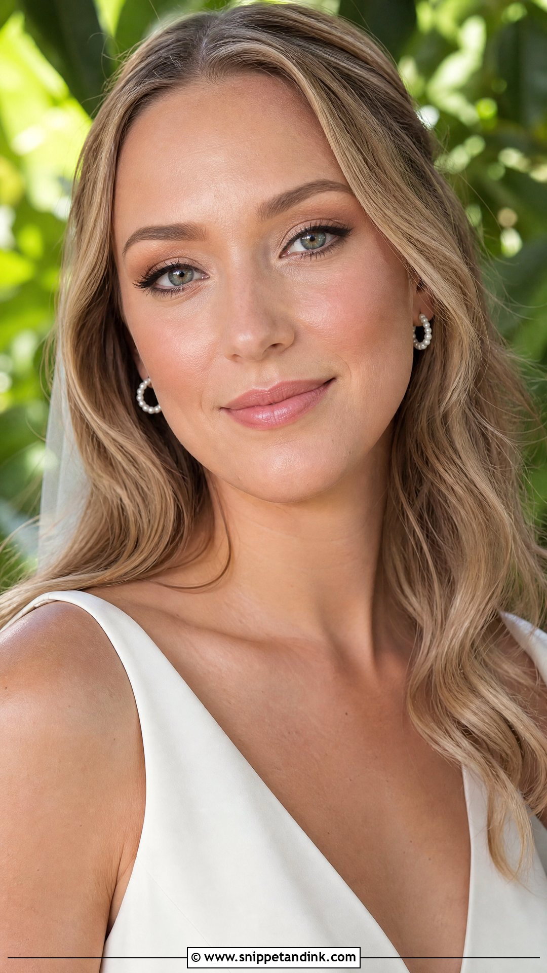 Natural Glam Bridal Makeup For Blue Eyes - Snippet and Ink - 20 Bridal Glam Makeup for Blue Eyes