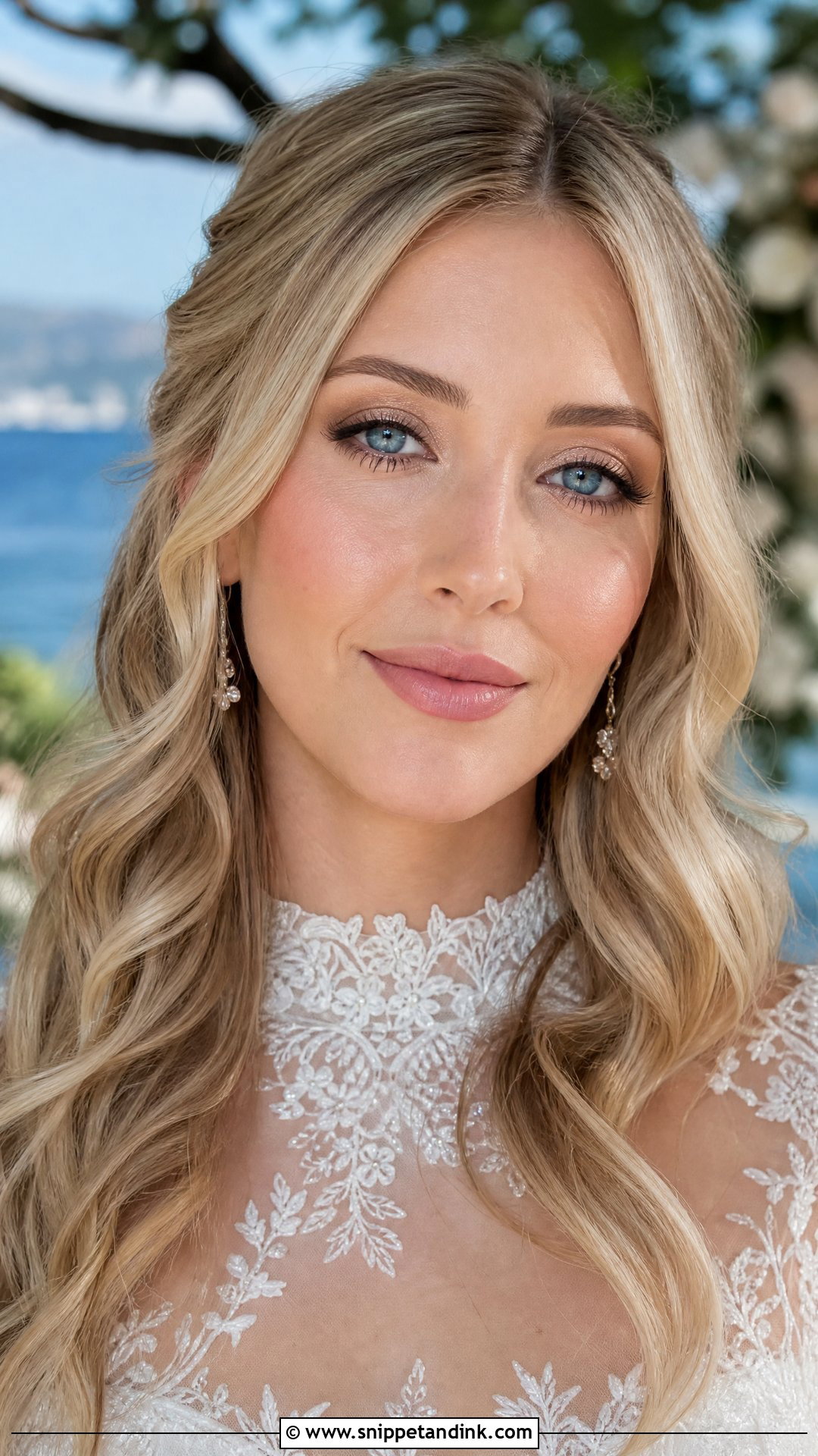 Natural Glam Makeup For Blue Eyes - Snippet and Ink - 25 Natural Glam Wedding Make Up Ideas