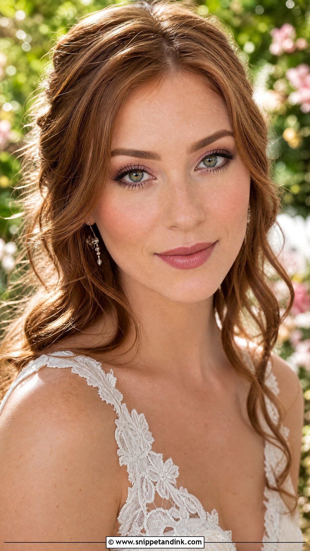 Natural Glam Makeup For Green Eyes - Snippet and Ink - 25 Natural Glam Wedding Make Up Ideas