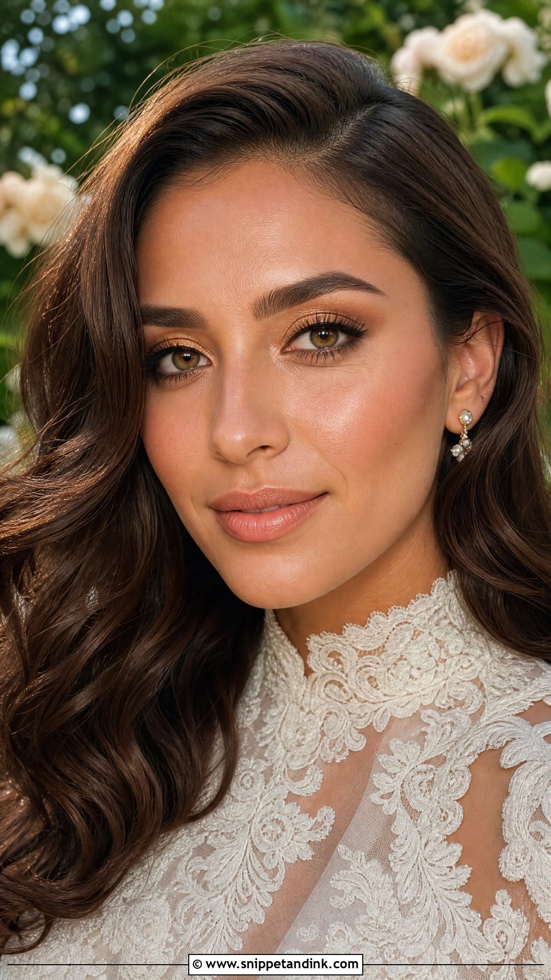 Natural Glam Makeup For Hazel Eyes - Snippet and Ink - 25 Natural Glam Wedding Make Up Ideas