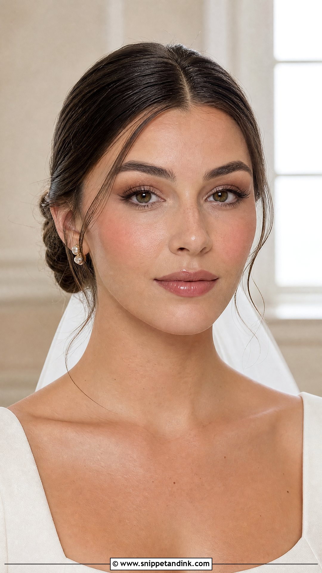 Natural Glam Wedding Makeup - Snippet and Ink - 20 Light Glam Wedding Makeup Ideas